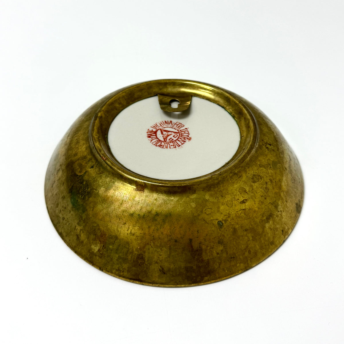 Vintage Bird-of-Paradise Porcelain Bowl