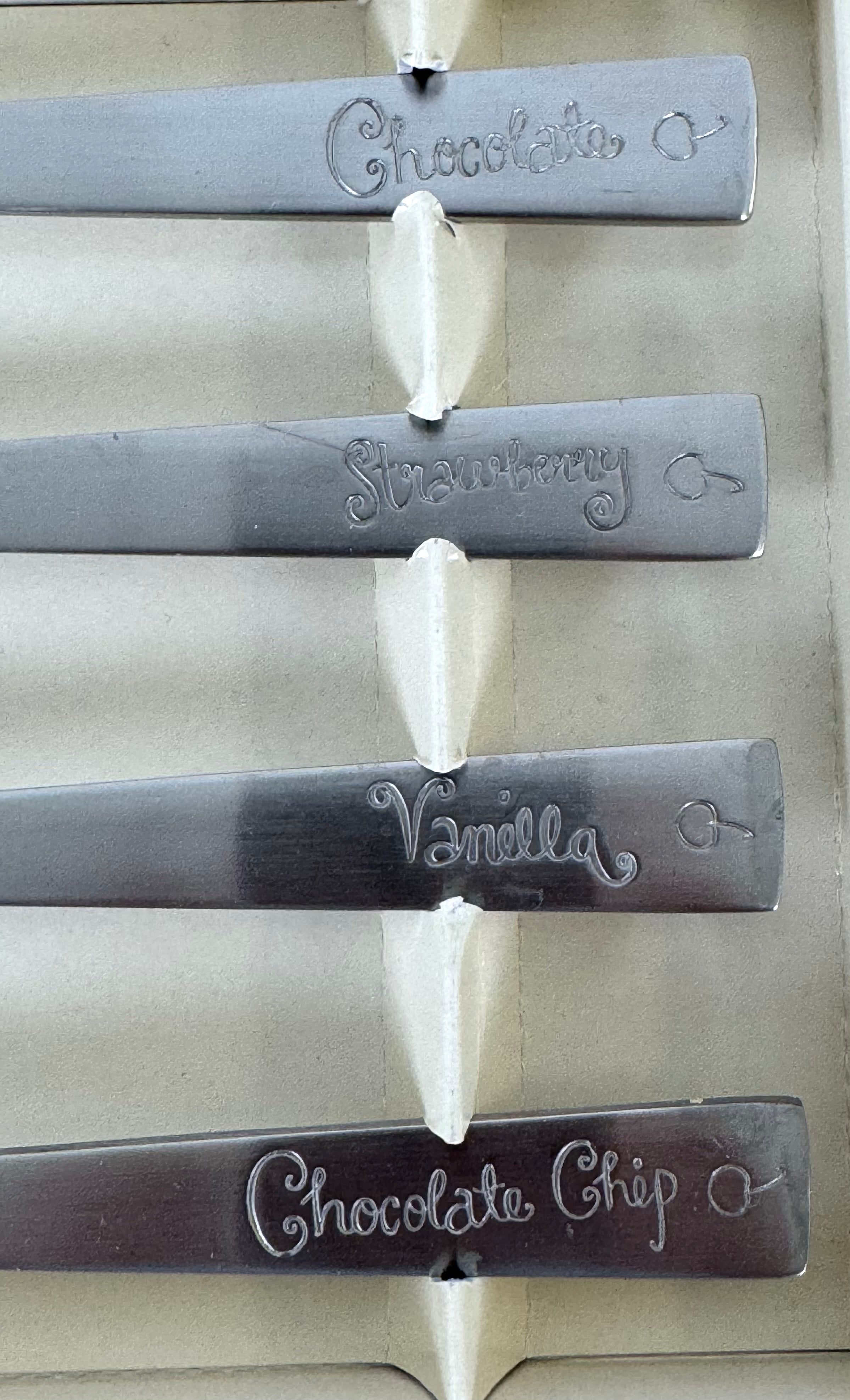 POTTERY BARN Ice Cream Spoons