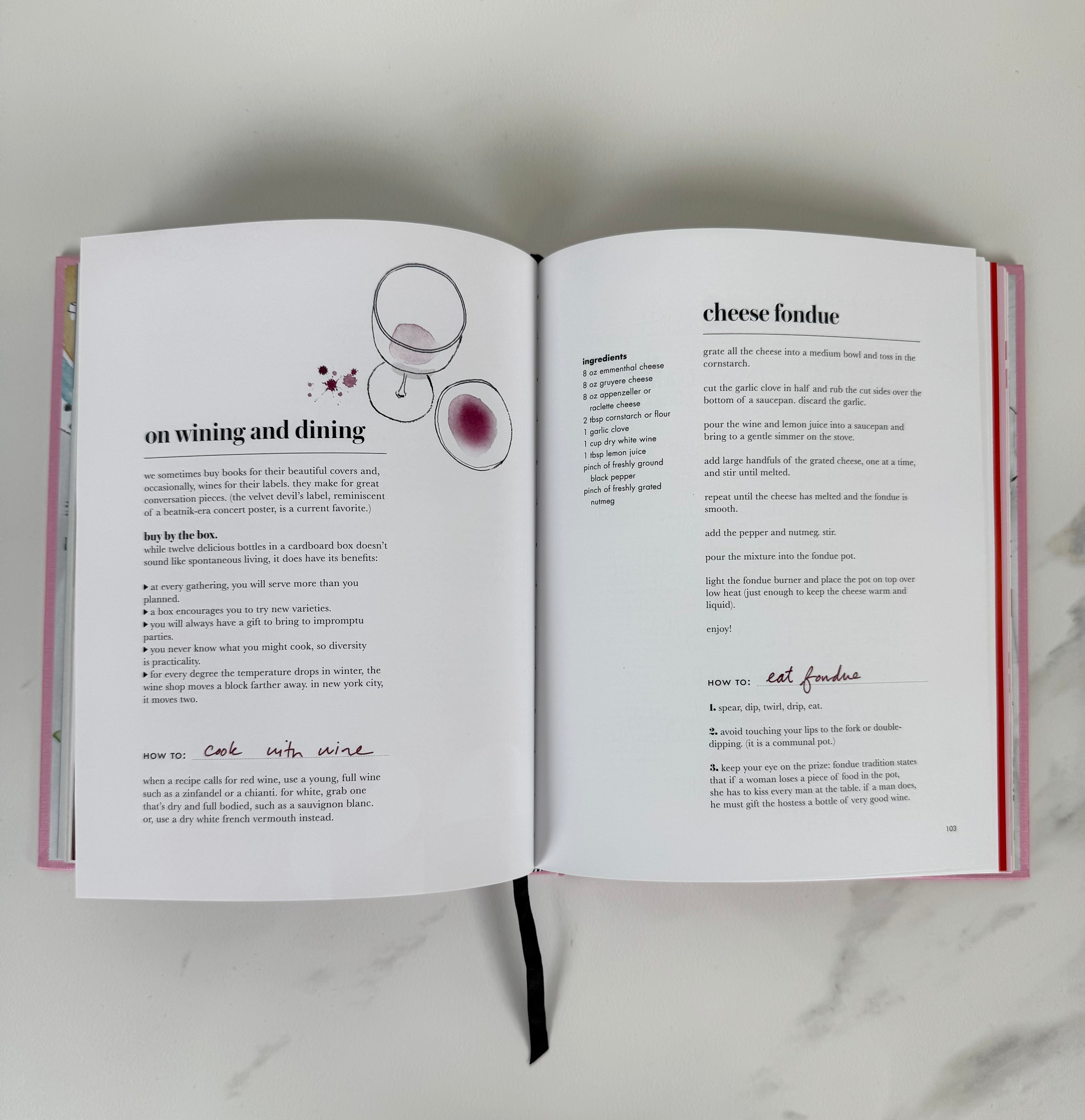 Kate Spade 'All in Good Taste' Hardcover