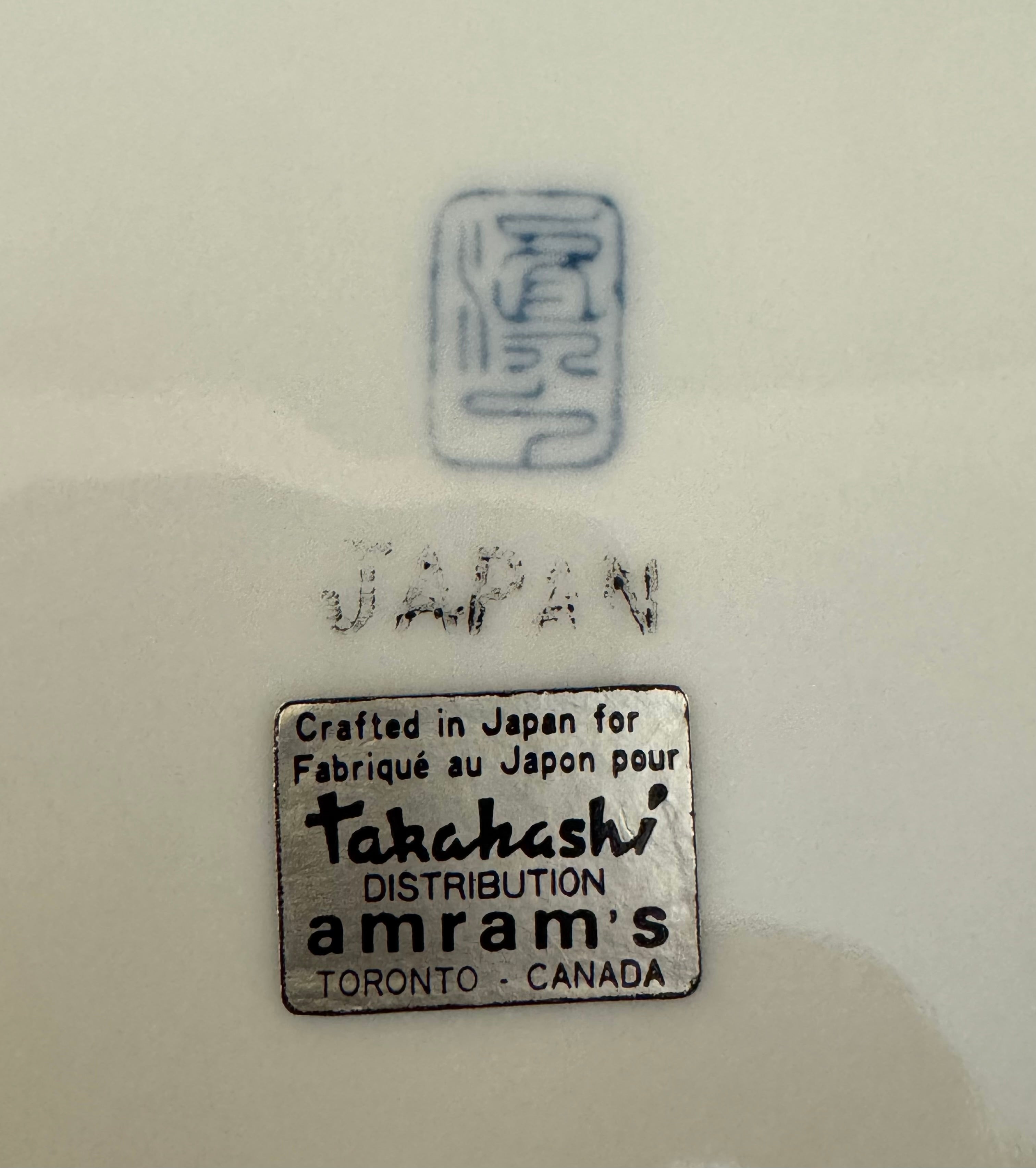 Vintage TAKAHASHI 7-1/2" Plate
