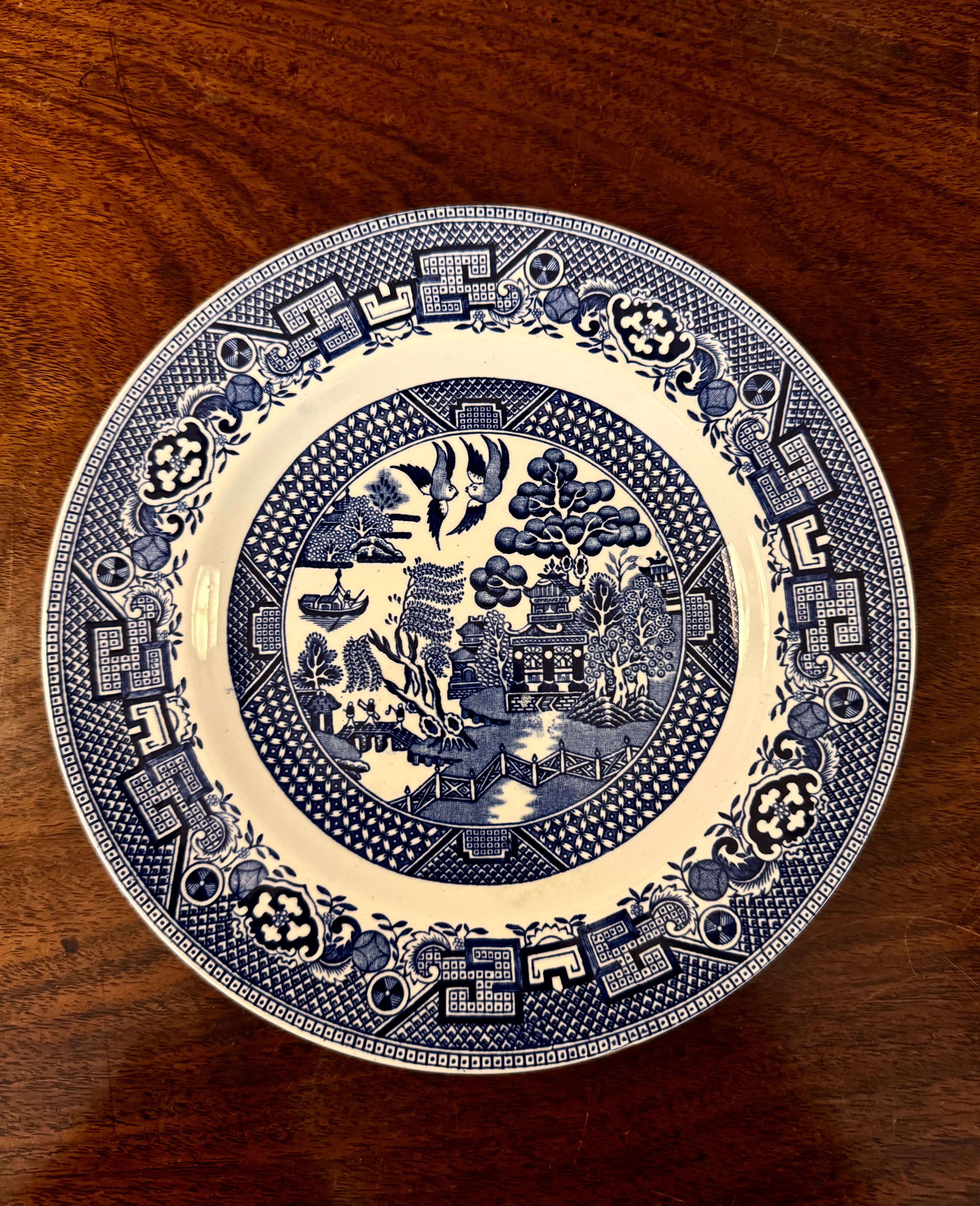 SWINNERTONS 'Old Willow' 8" Plate