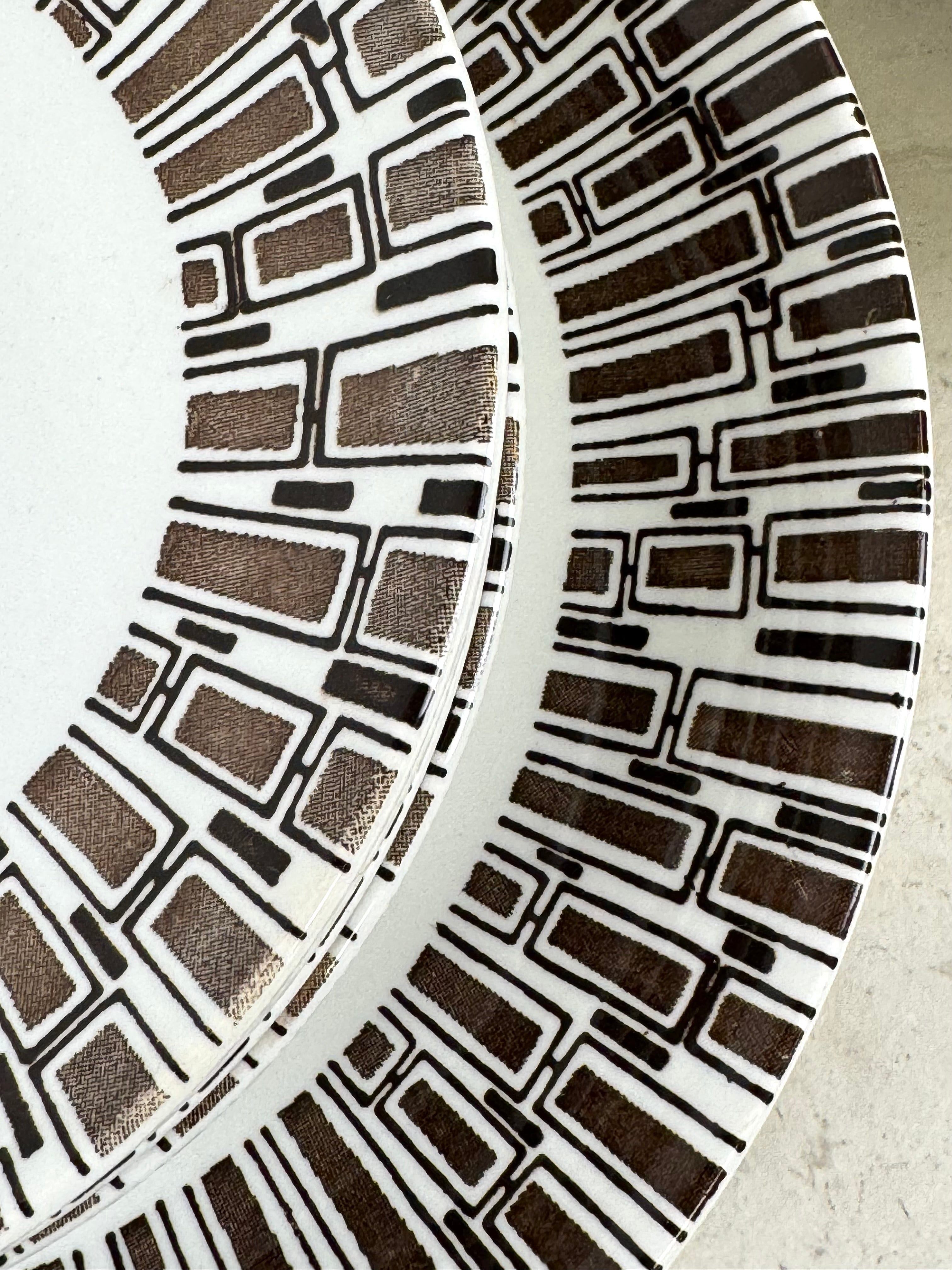 Vintage 'Espresso' Dinnerware Set for 6