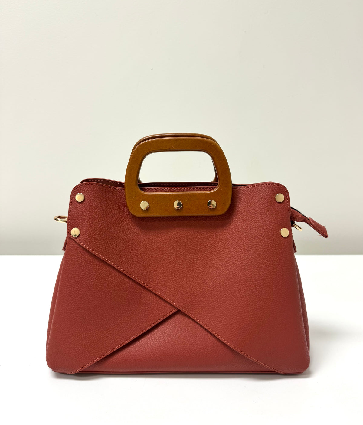 LIKE DREAMS Terracotta Envelope Satchel