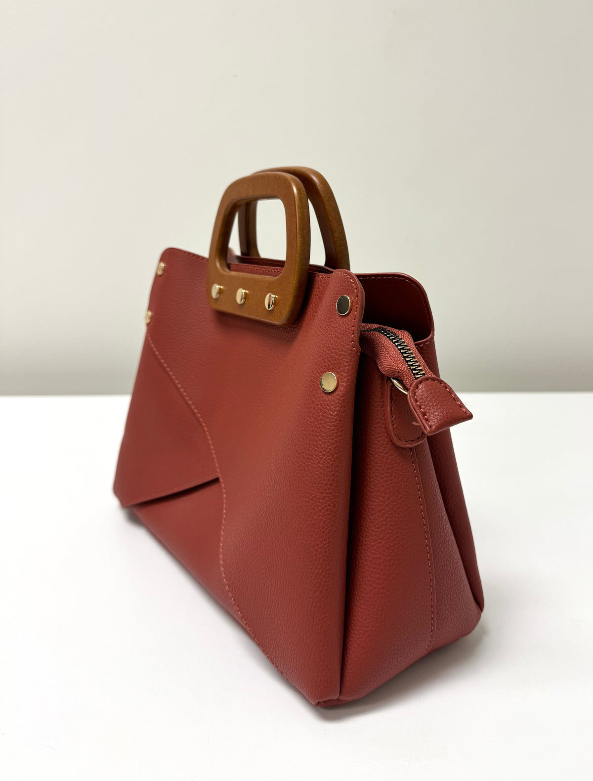 LIKE DREAMS Terracotta Envelope Satchel