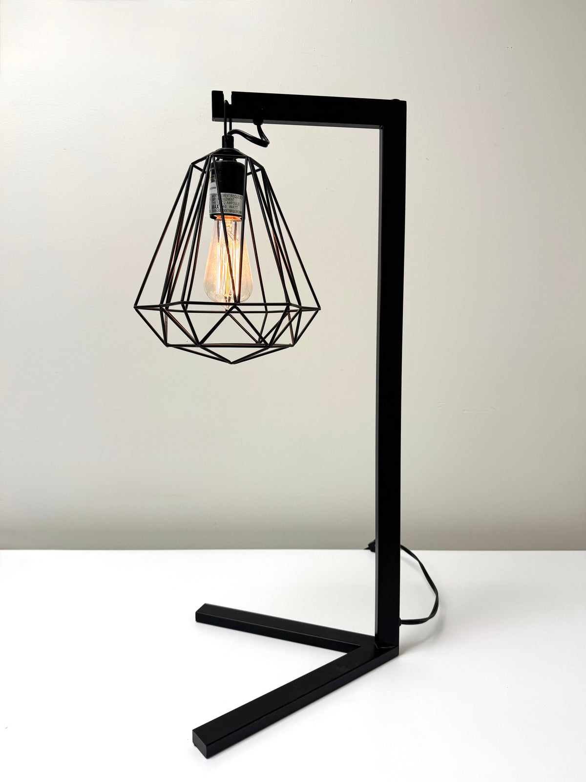 Industrial Cage Lamp