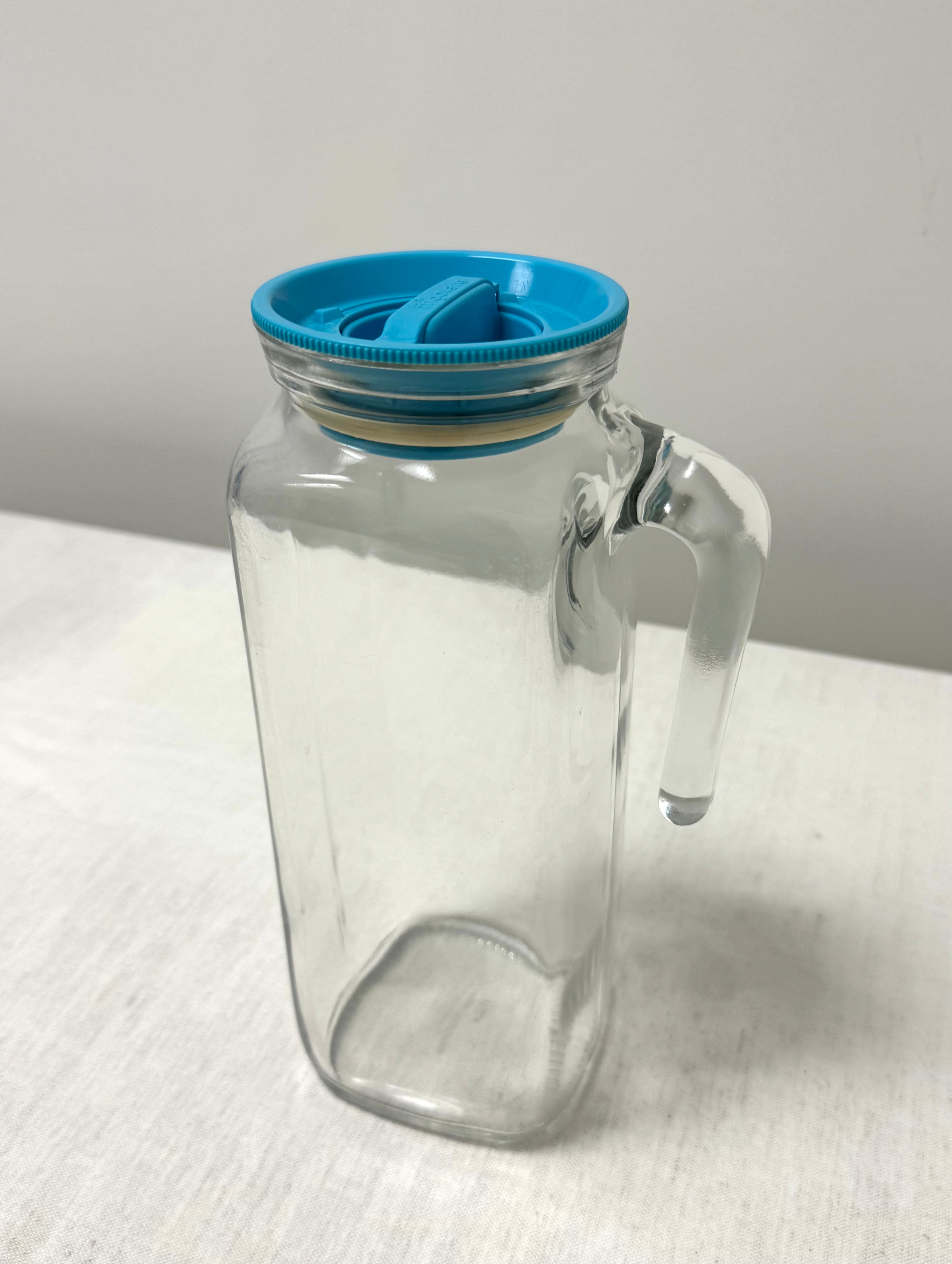 Vintage BORMIOLI ROCCO Frigoverre Glass Pitcher