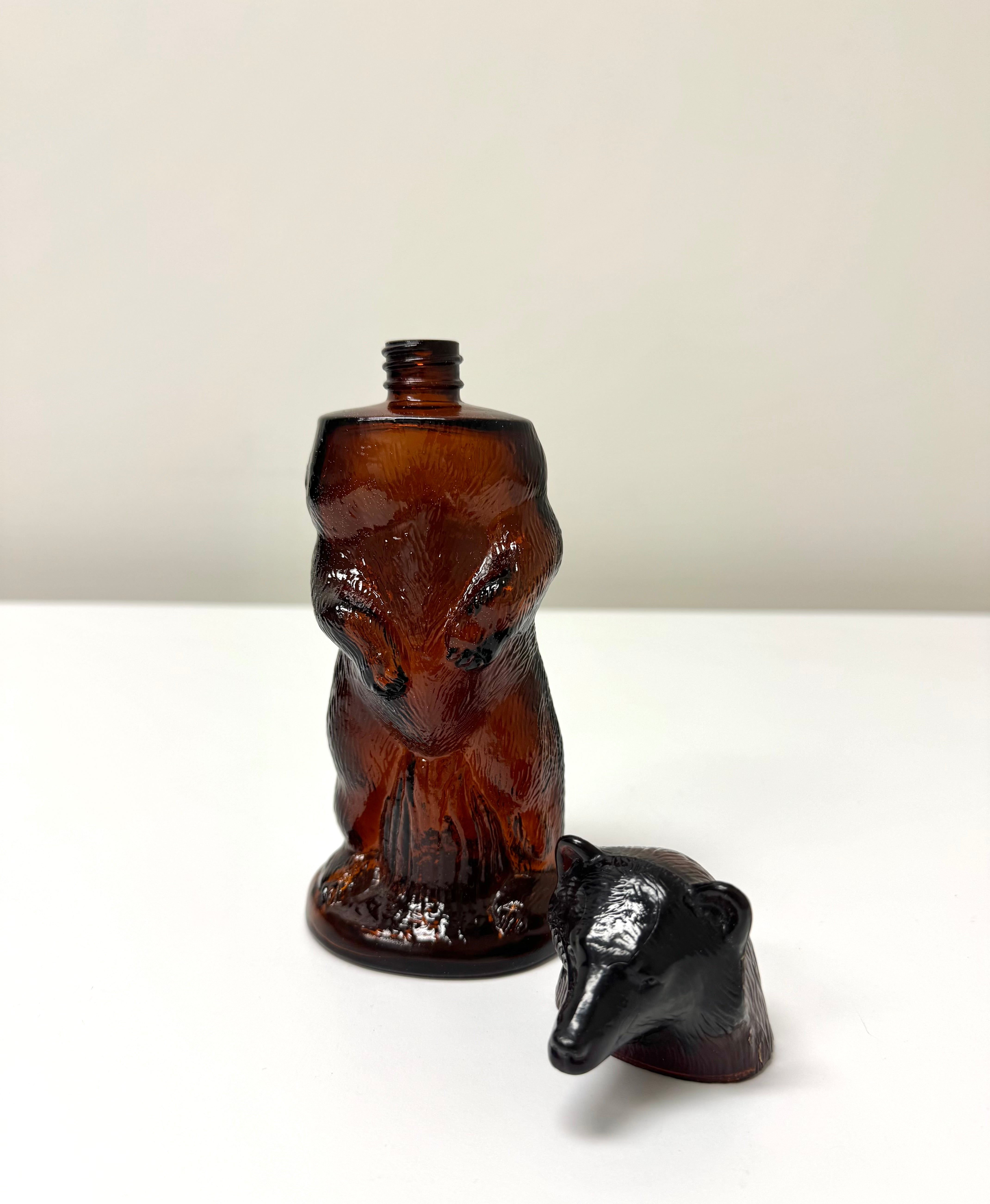 Vintage Avon Kodiak Bear Cologne Bottle