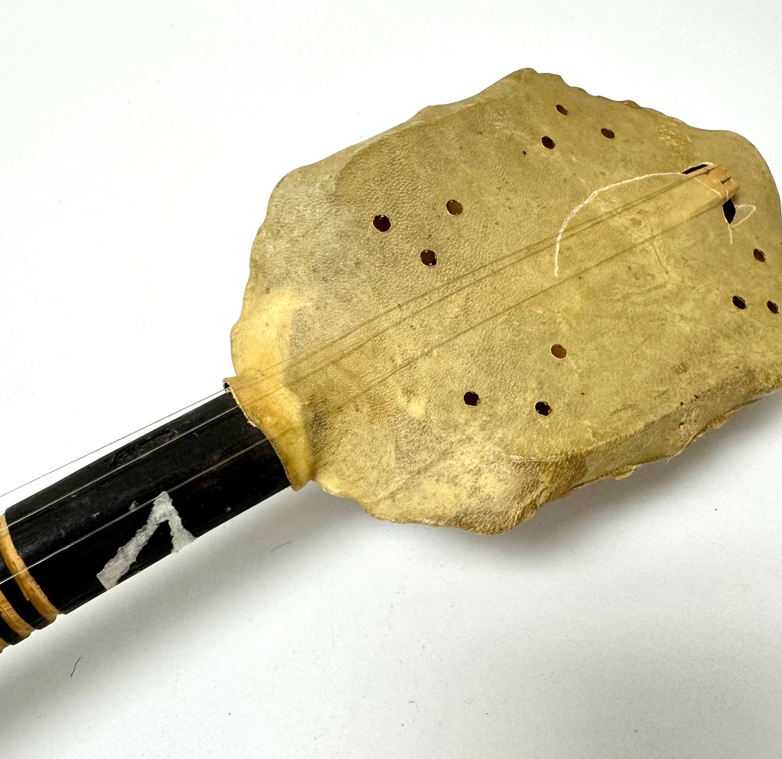Vintage African Turtle Shell Stringed Instrument
