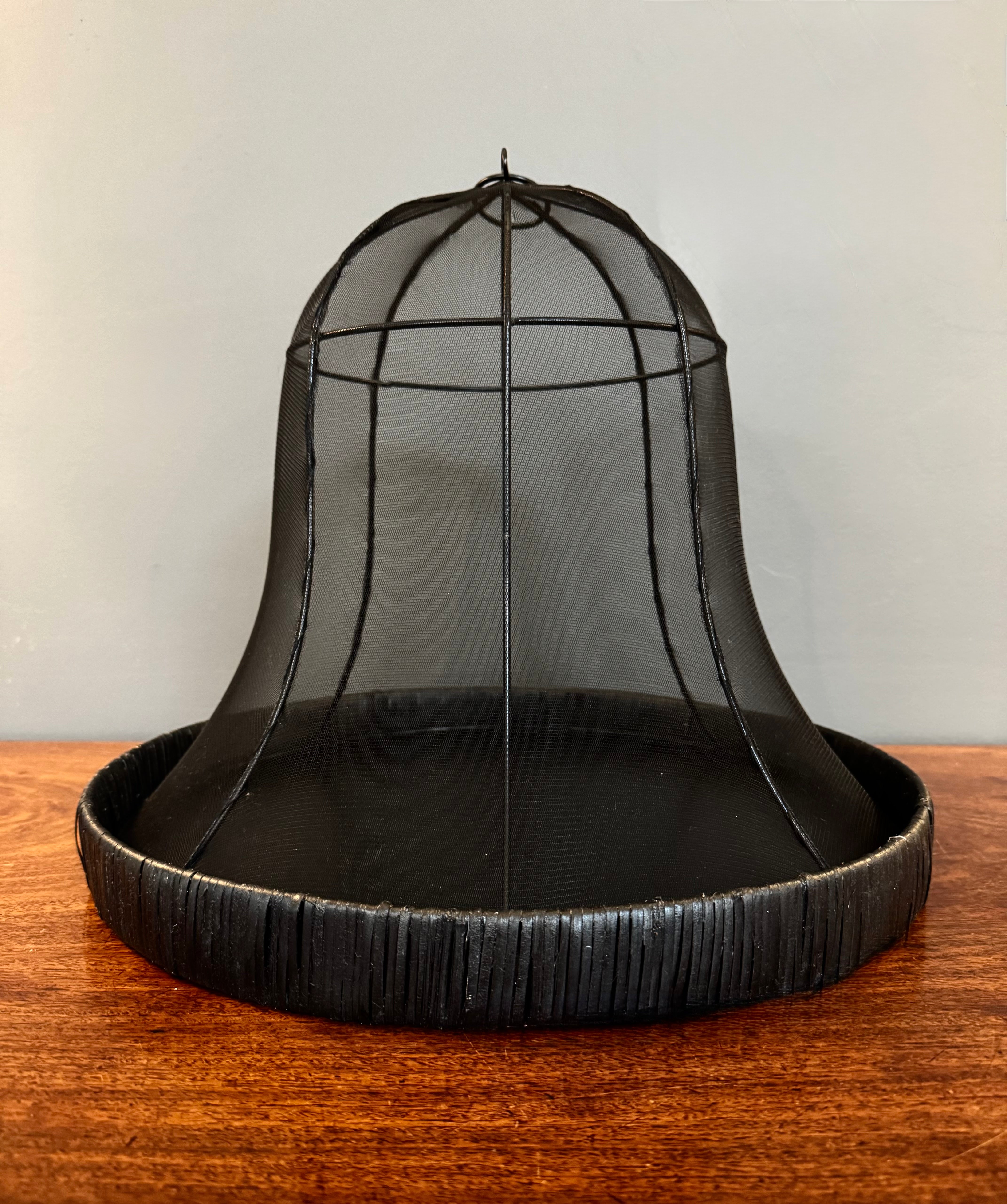 Black Mesh Cloche