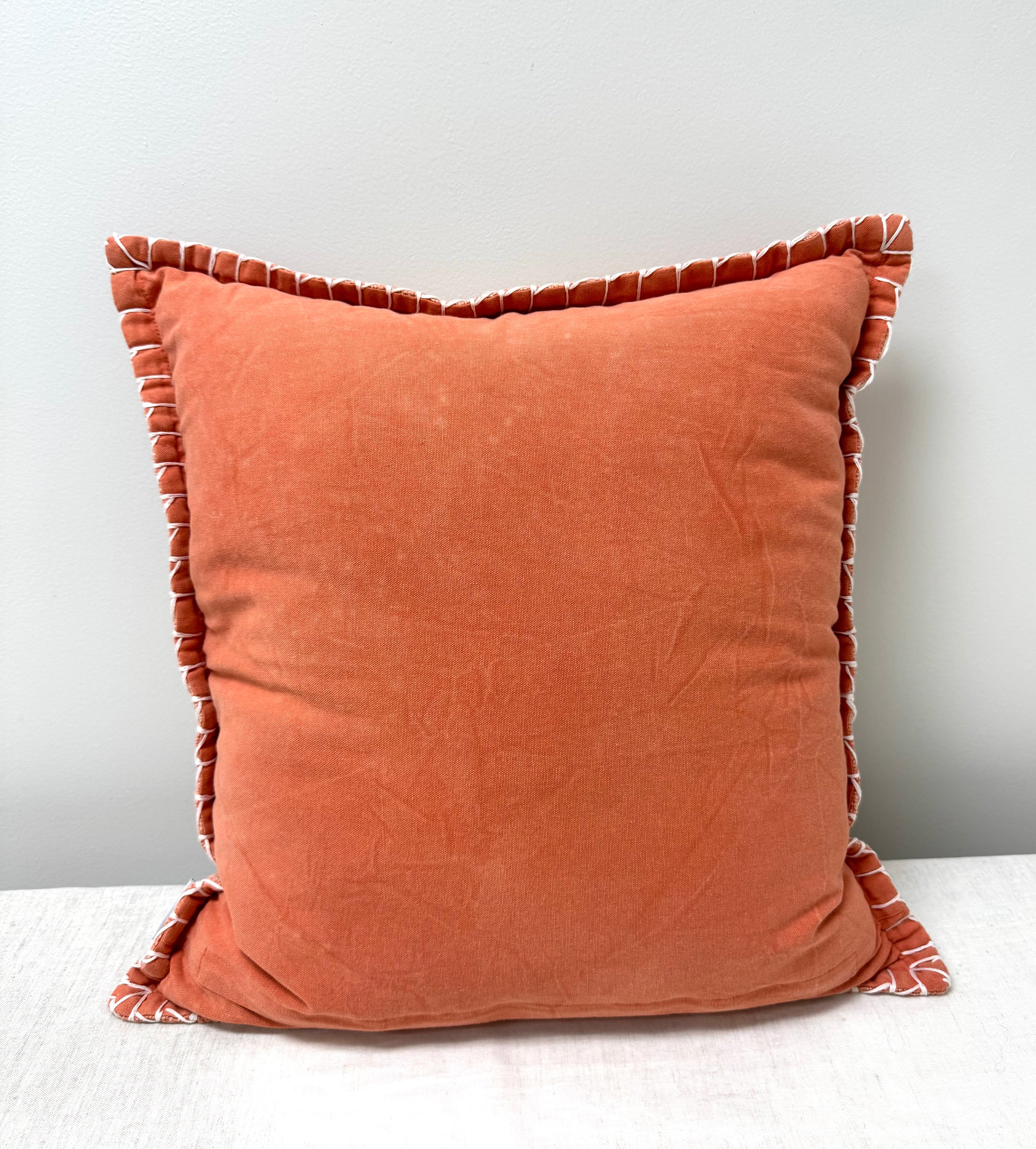 Coral Blush 24" Pillow