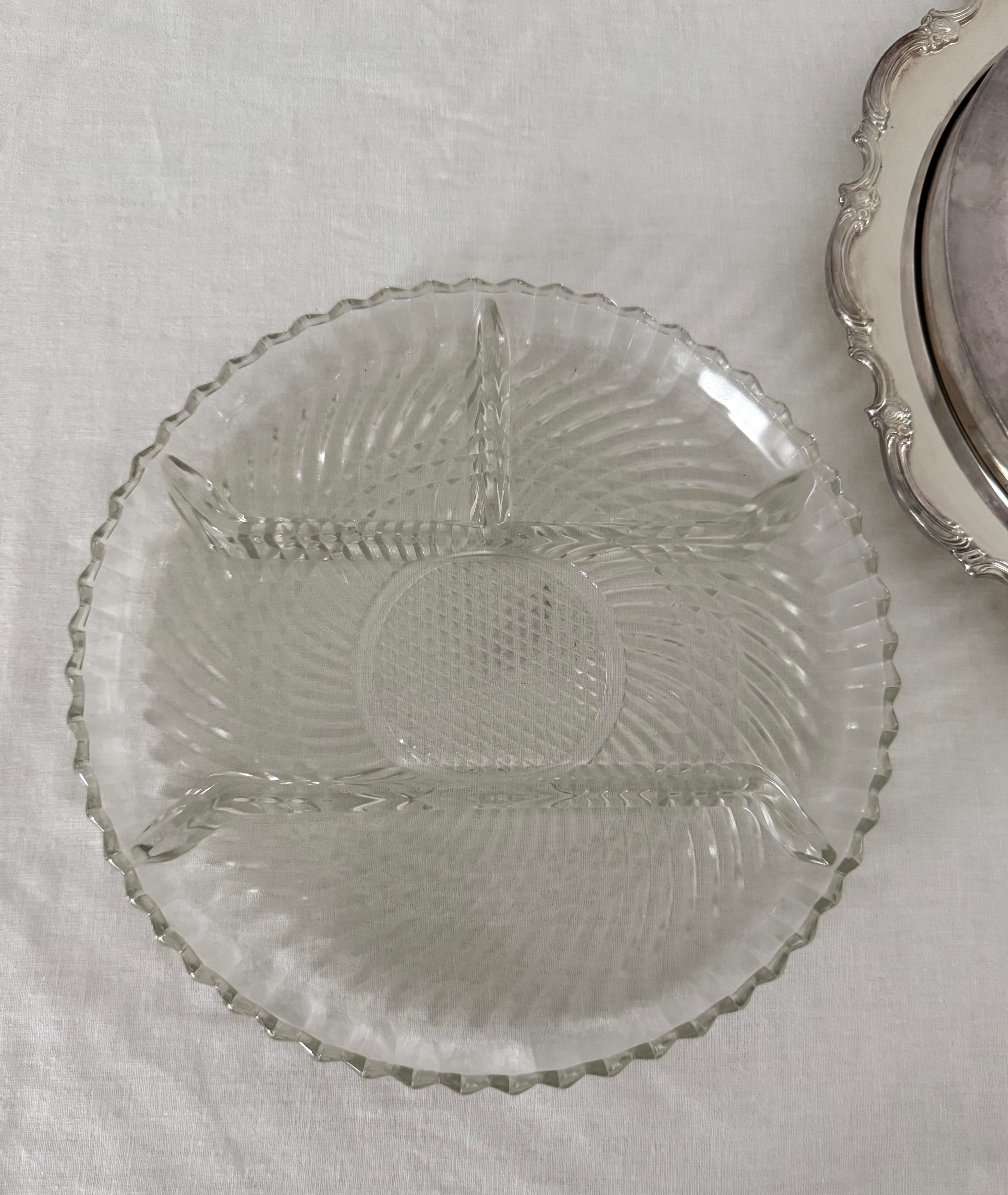 Vintage Silverplate Serving Dish with Lid