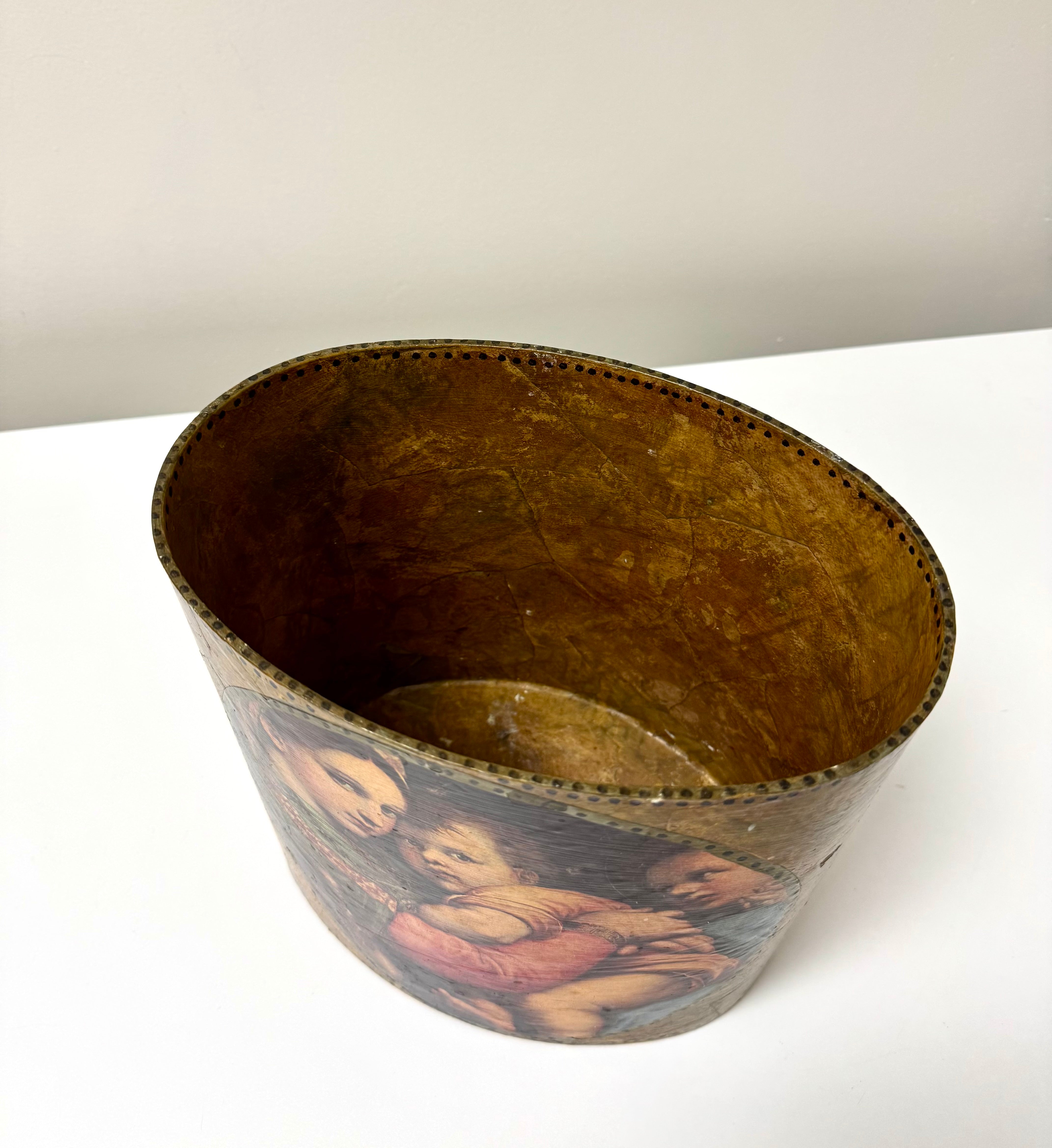 'Madonna della Seggiola' Wastebasket