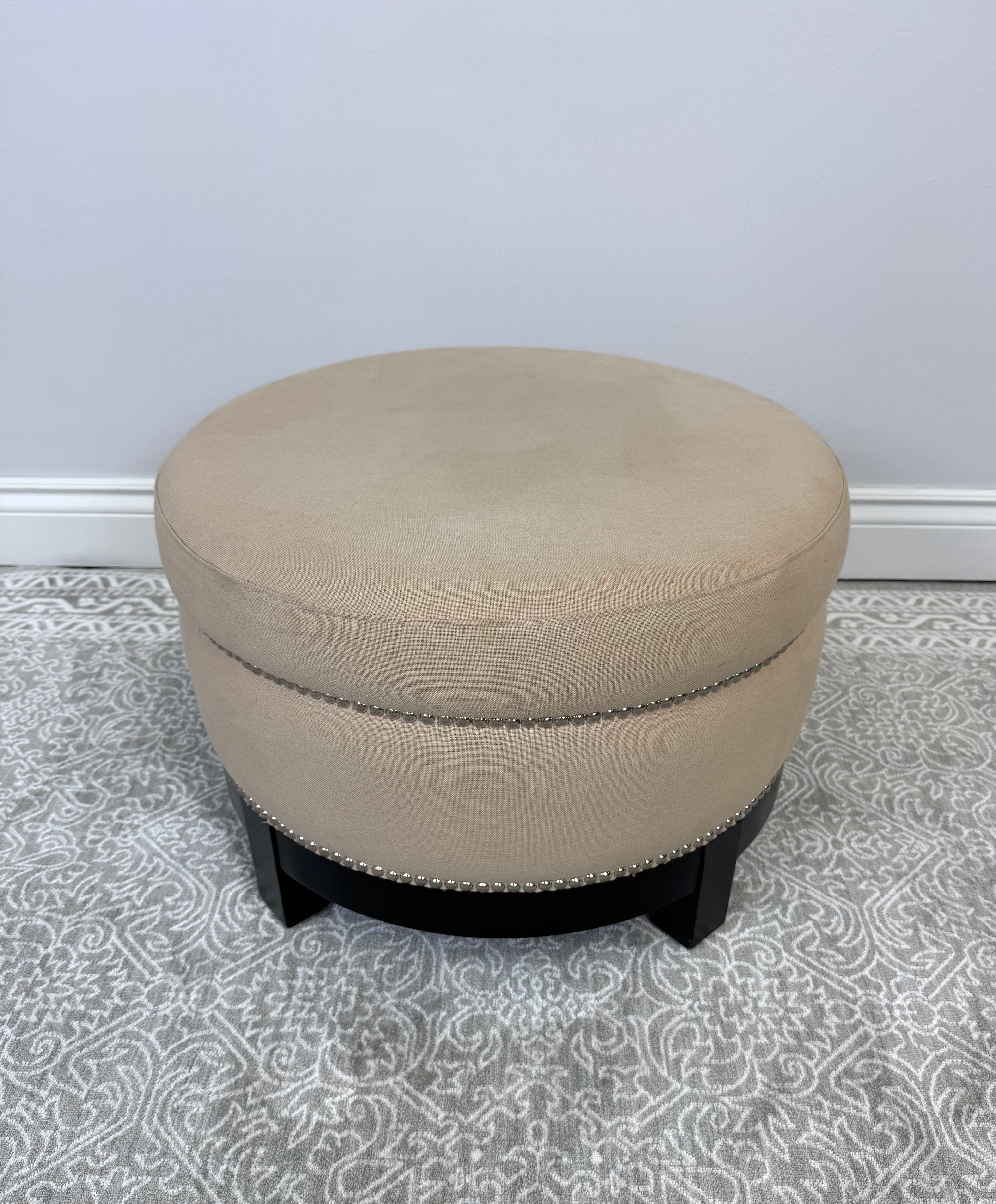 Light Tan Ottoman