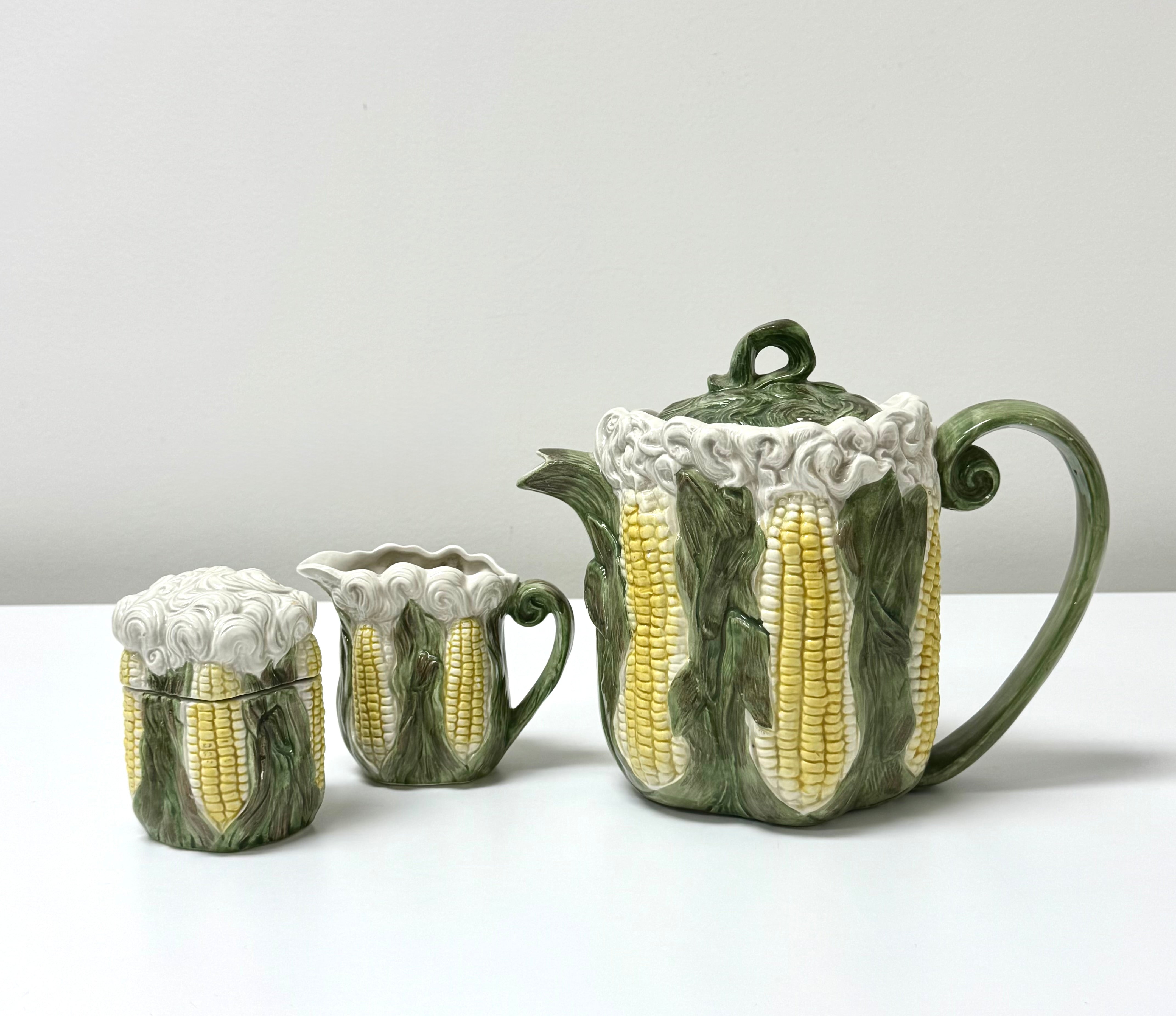 OCI PORCELAIN Corn Tea Set