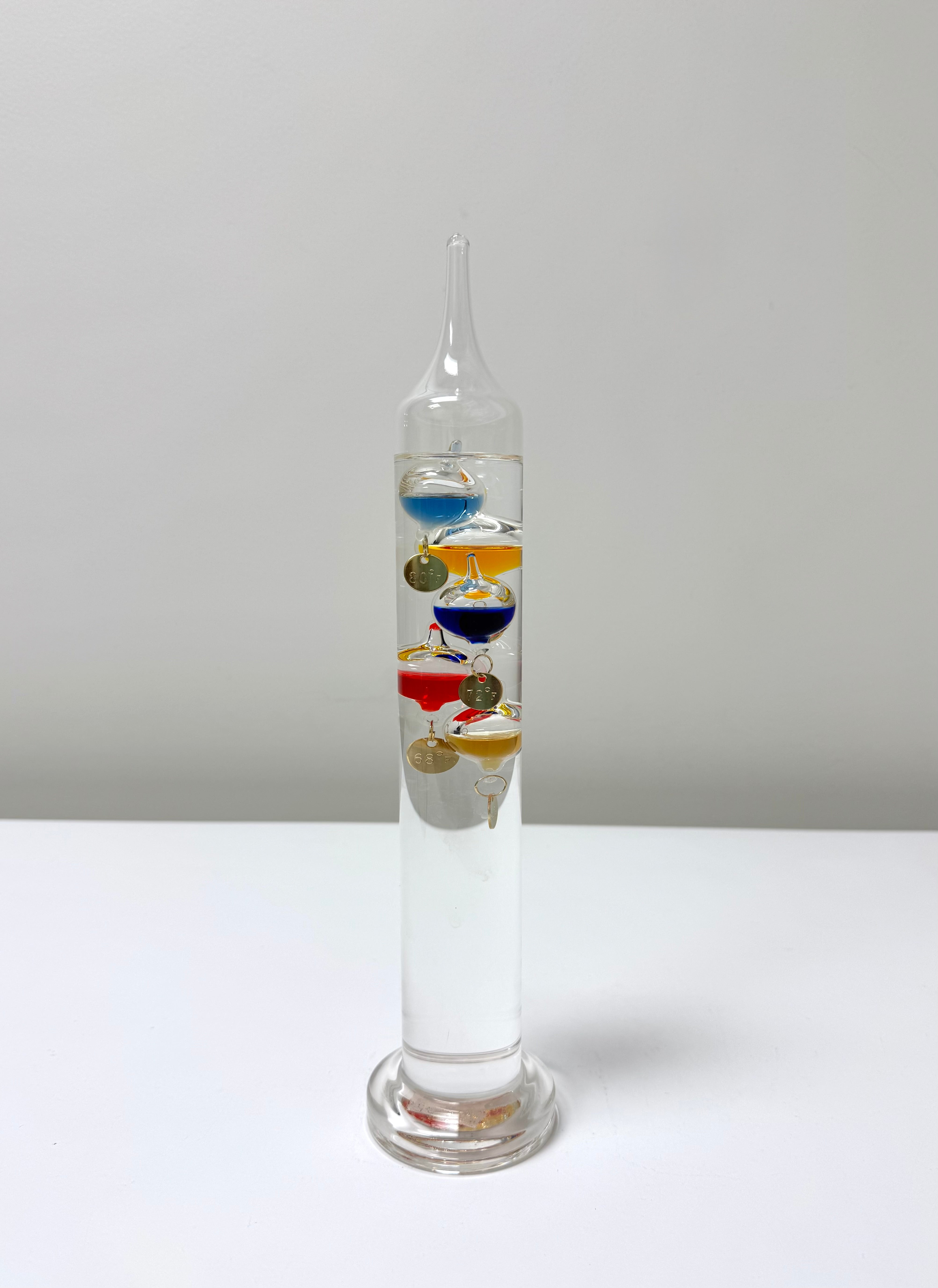 Galileo Glass Thermometer