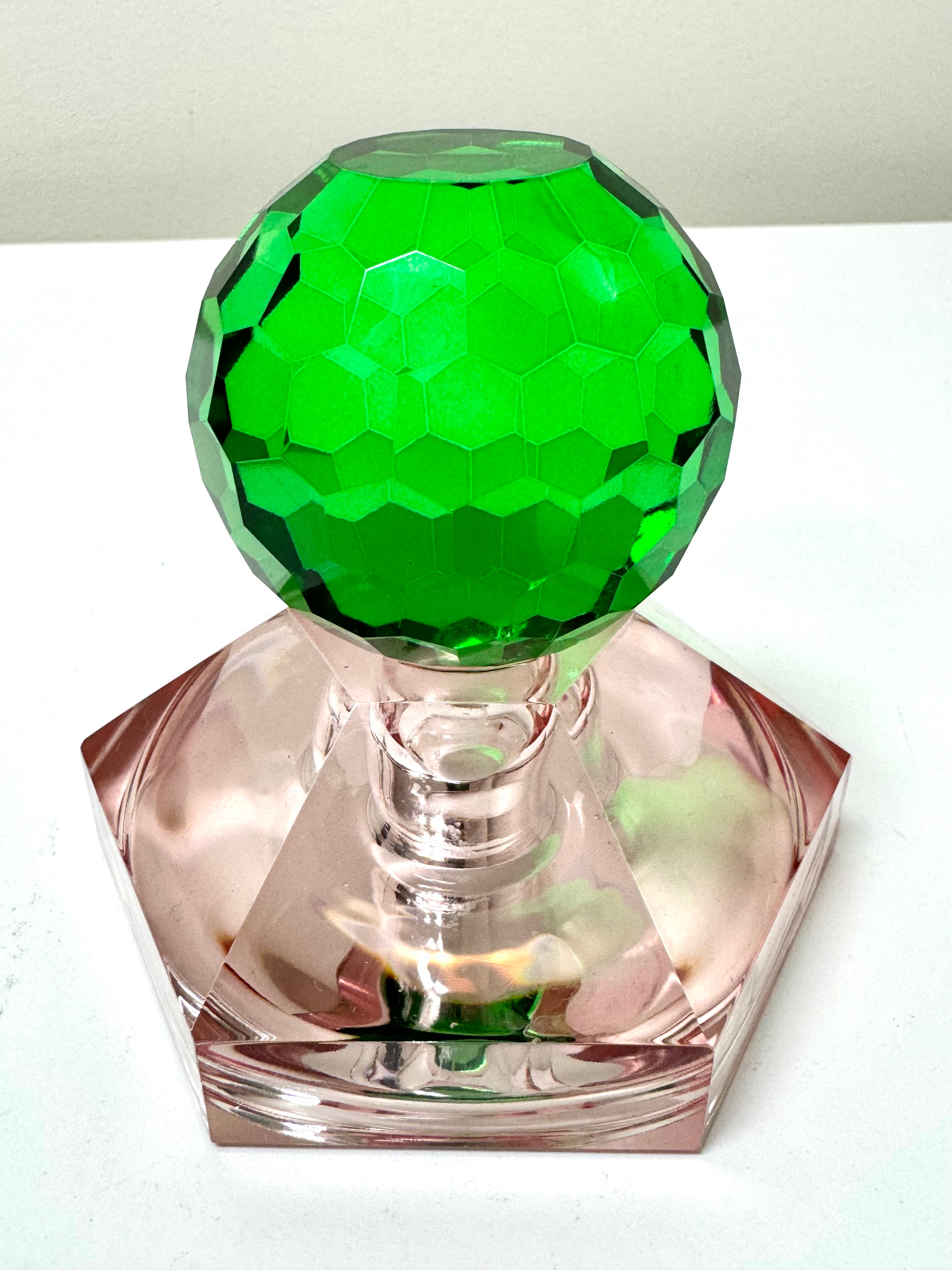 ANTHROPOLOGIE Faceted Crystal Ornament