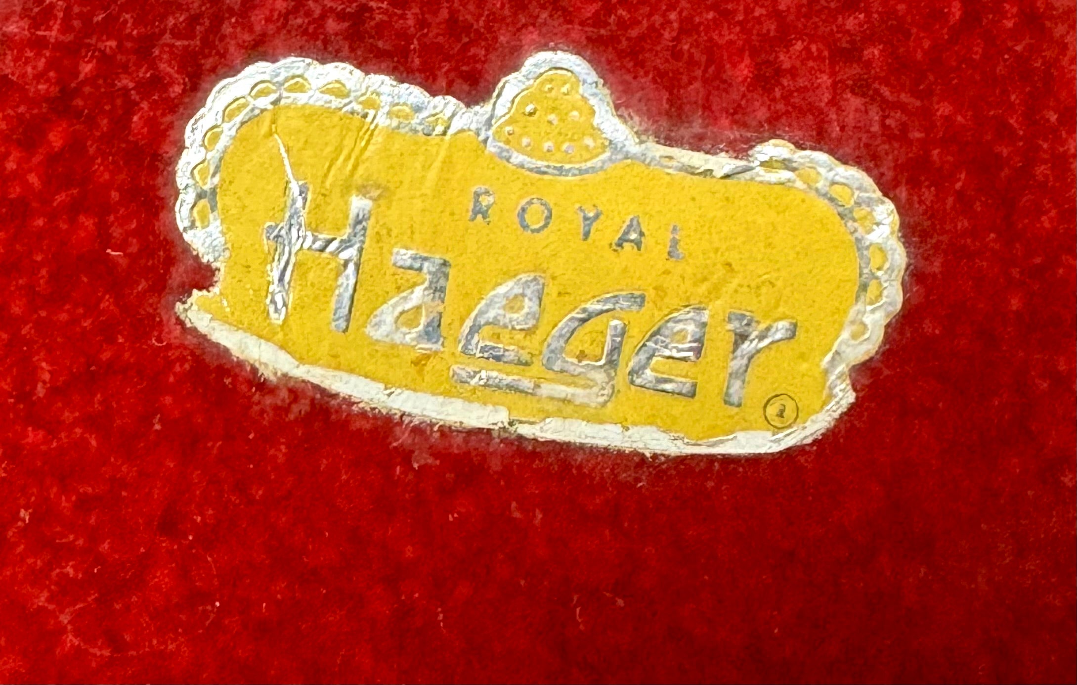 Vintage ROYAL HAEGER MCM Red Ceramic Candle Holders Set of 2