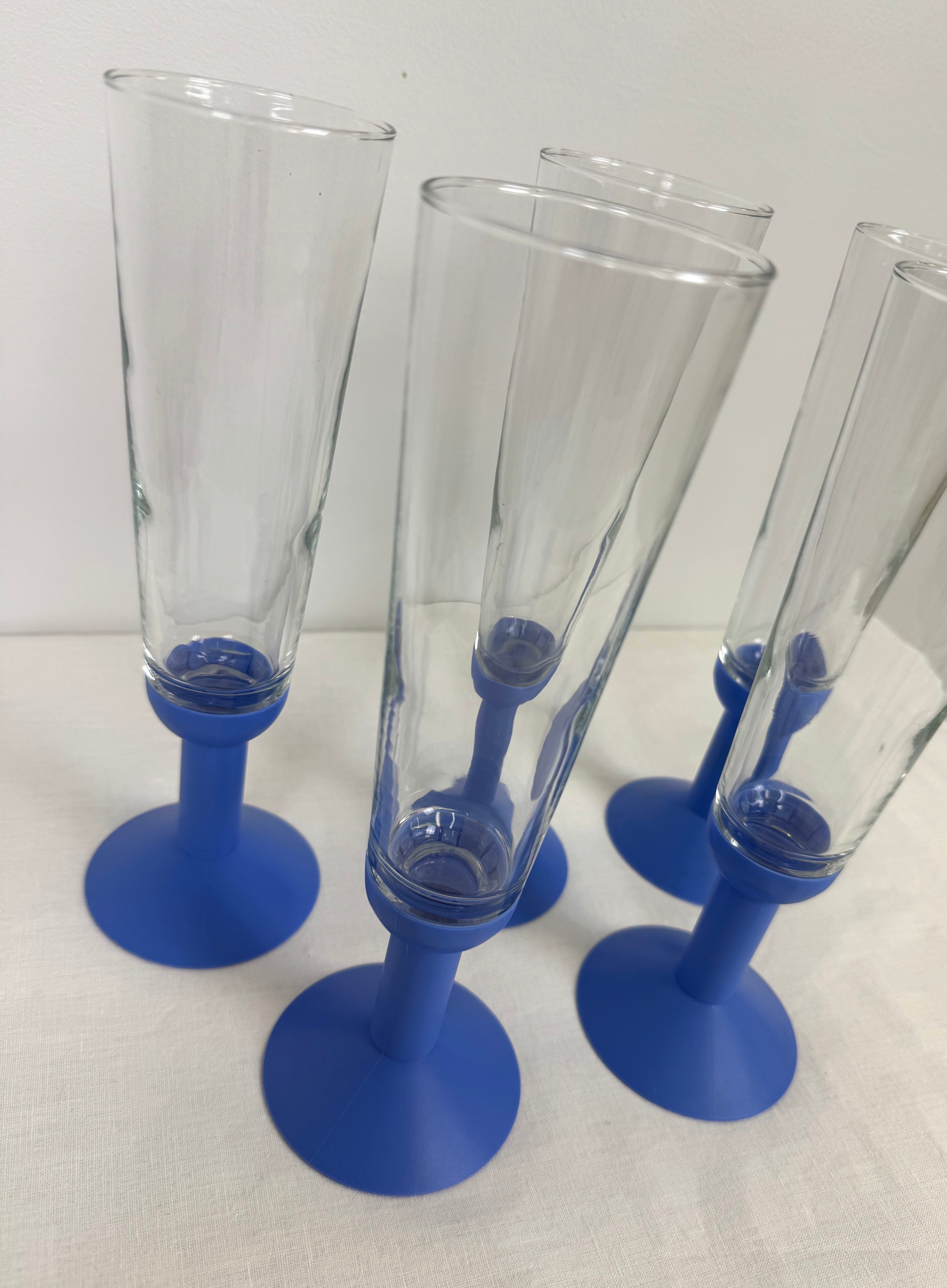 Vintage BODUM OKTETT Glasses Set of 5