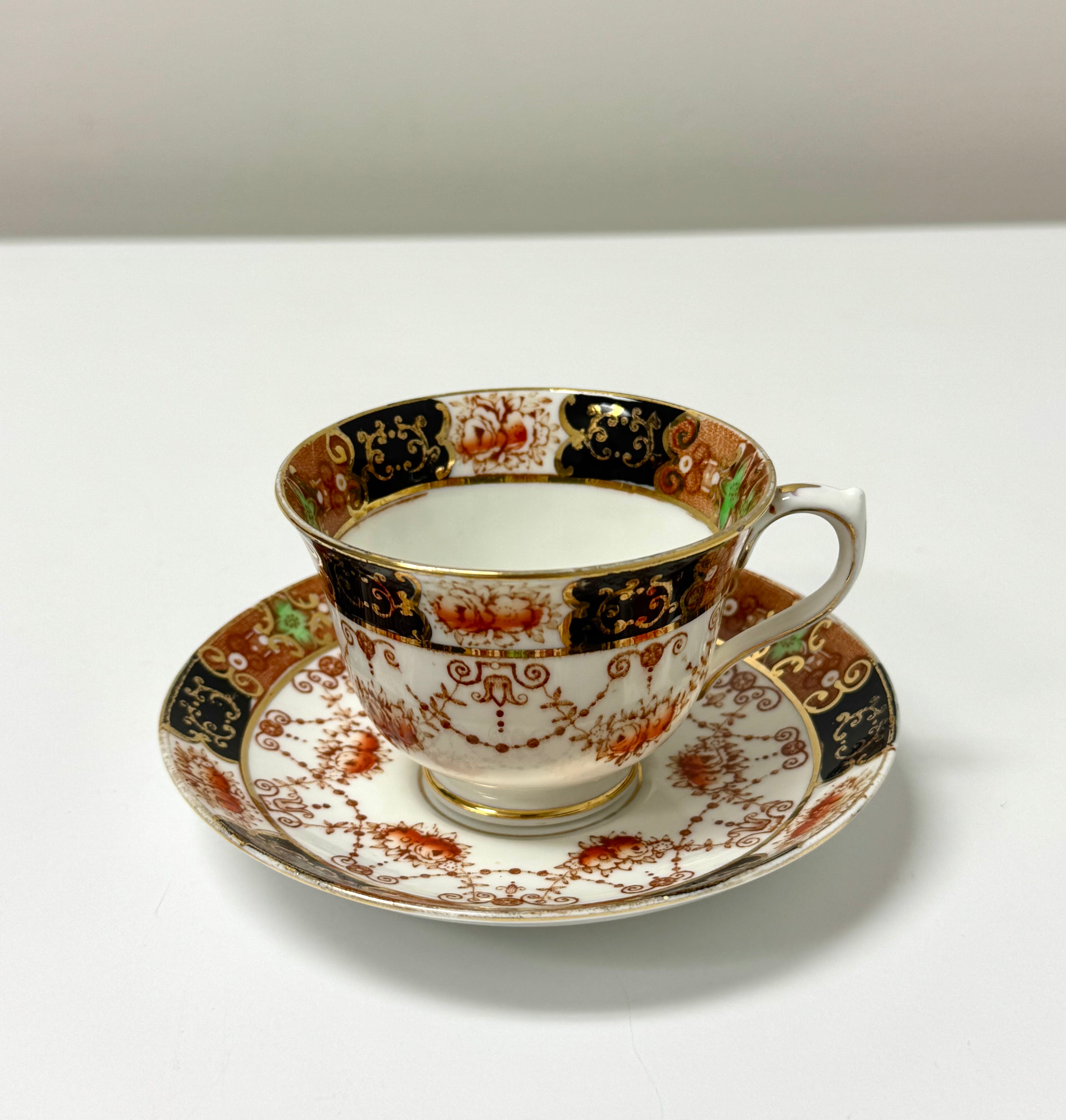 ROYAL ALBERT Imari Style Cup & Saucer