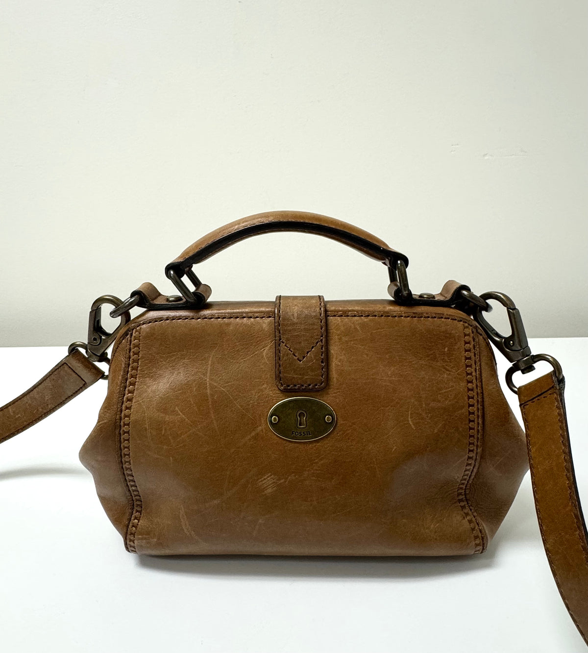 FOSSIL Vintage Revival 'Frame' Satchel
