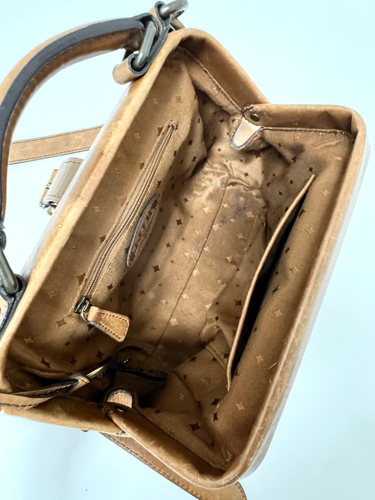 FOSSIL Vintage Revival 'Frame' Satchel