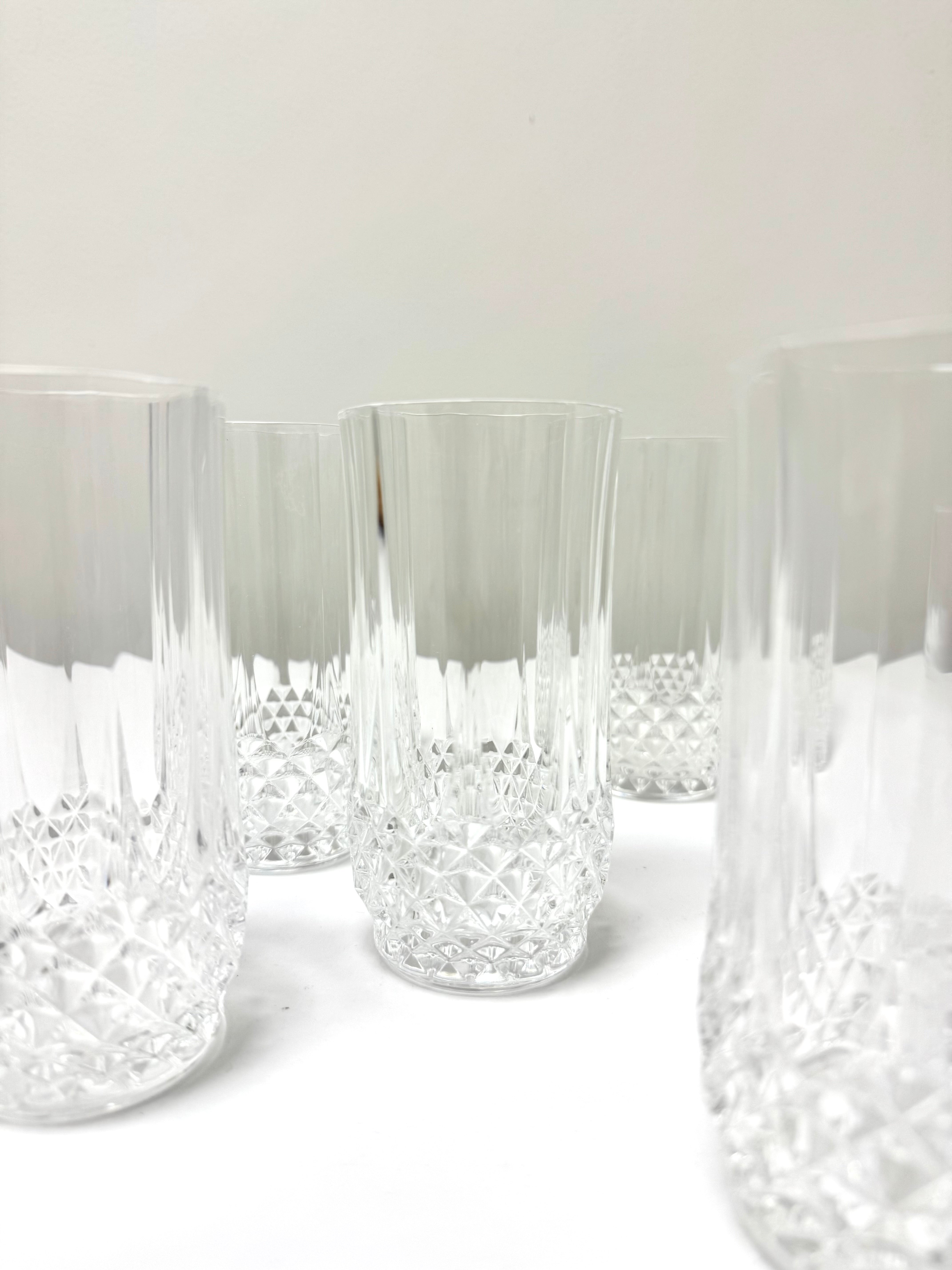 CRISTAL D'ARQUES 'Longchamp' Highballs Set of 5