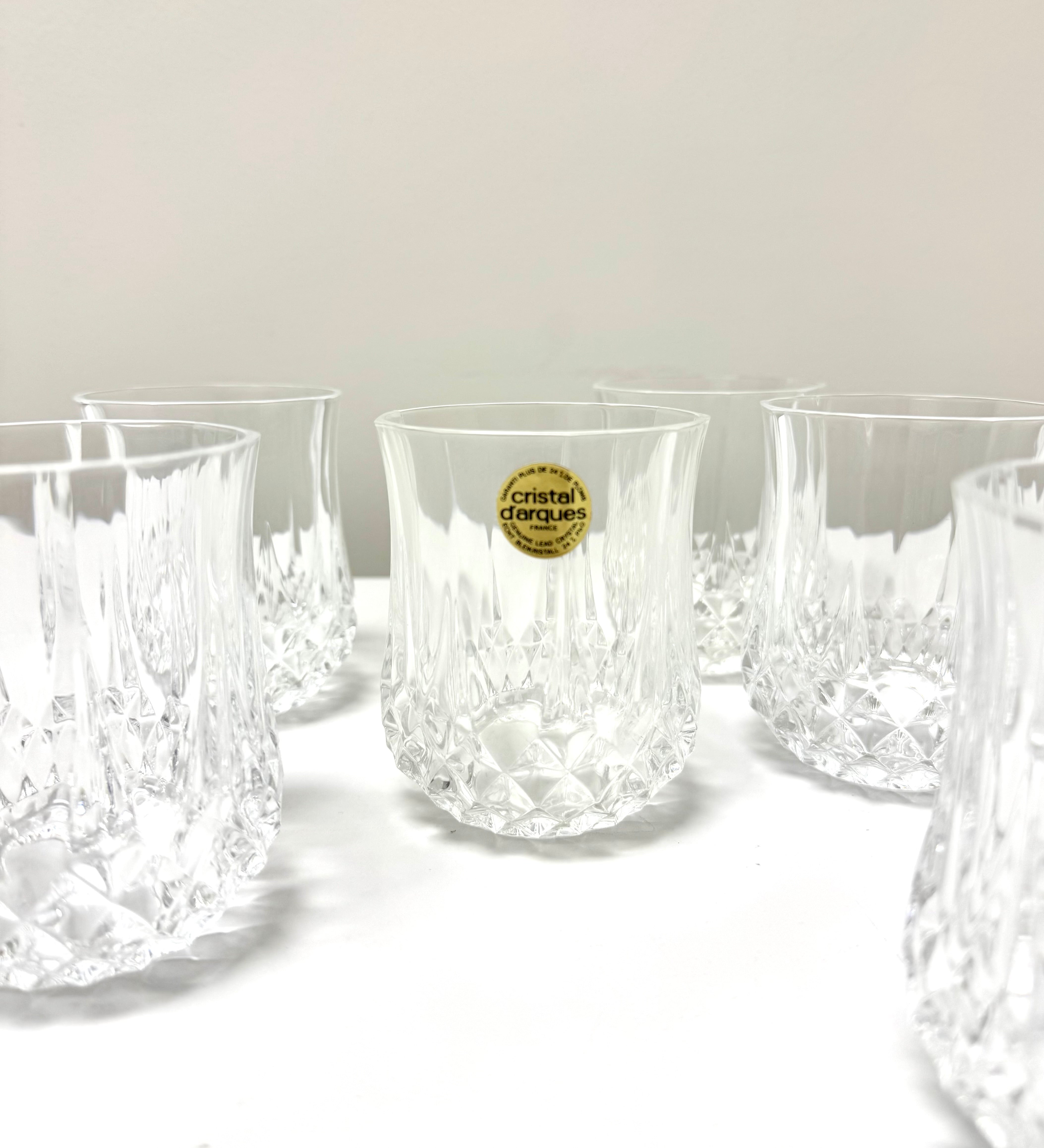 CRISTAL D'ARQUES 'Longchamp' Tumblers Set of 6