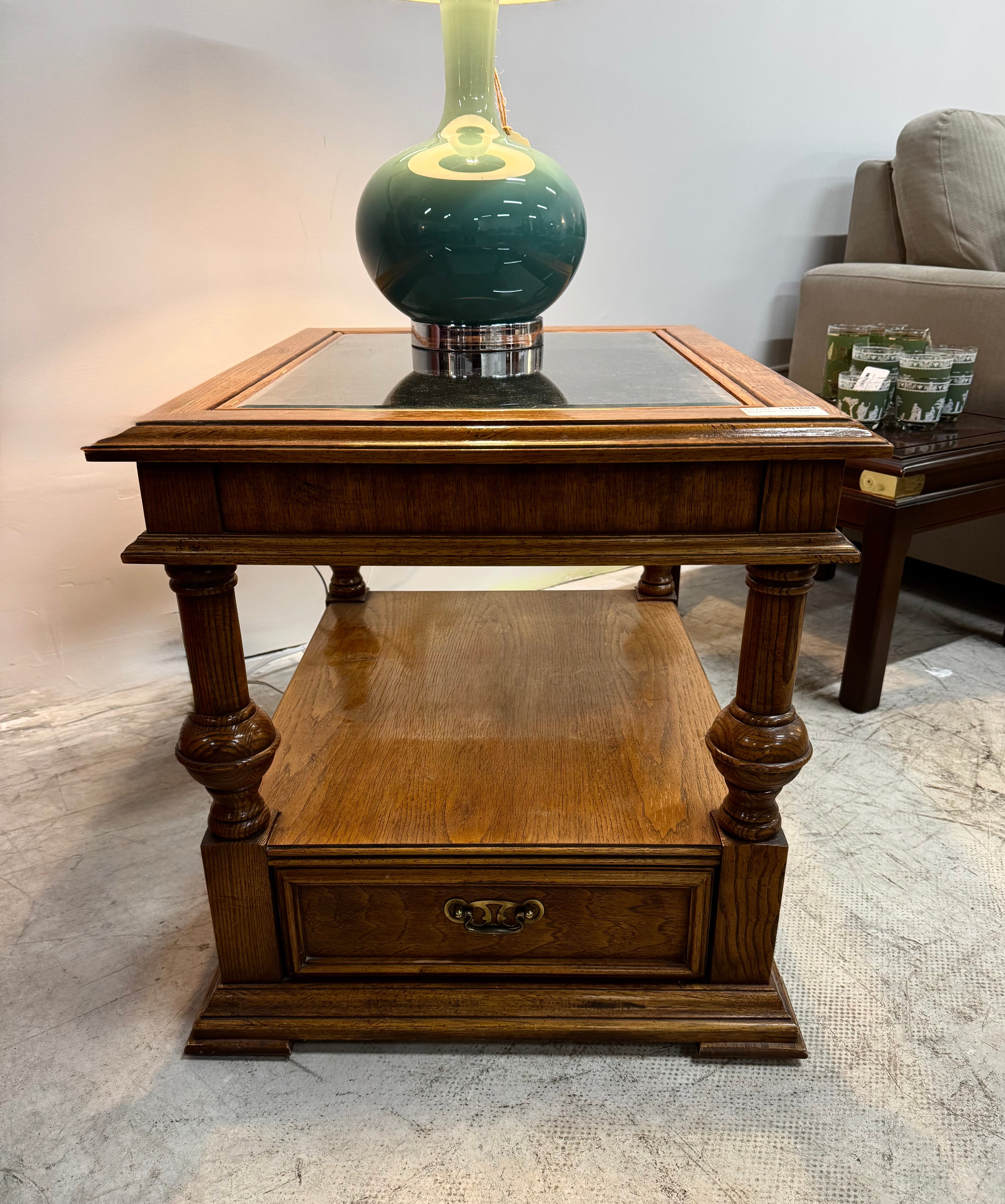 SKLAR PEPPLER Oak Side Table