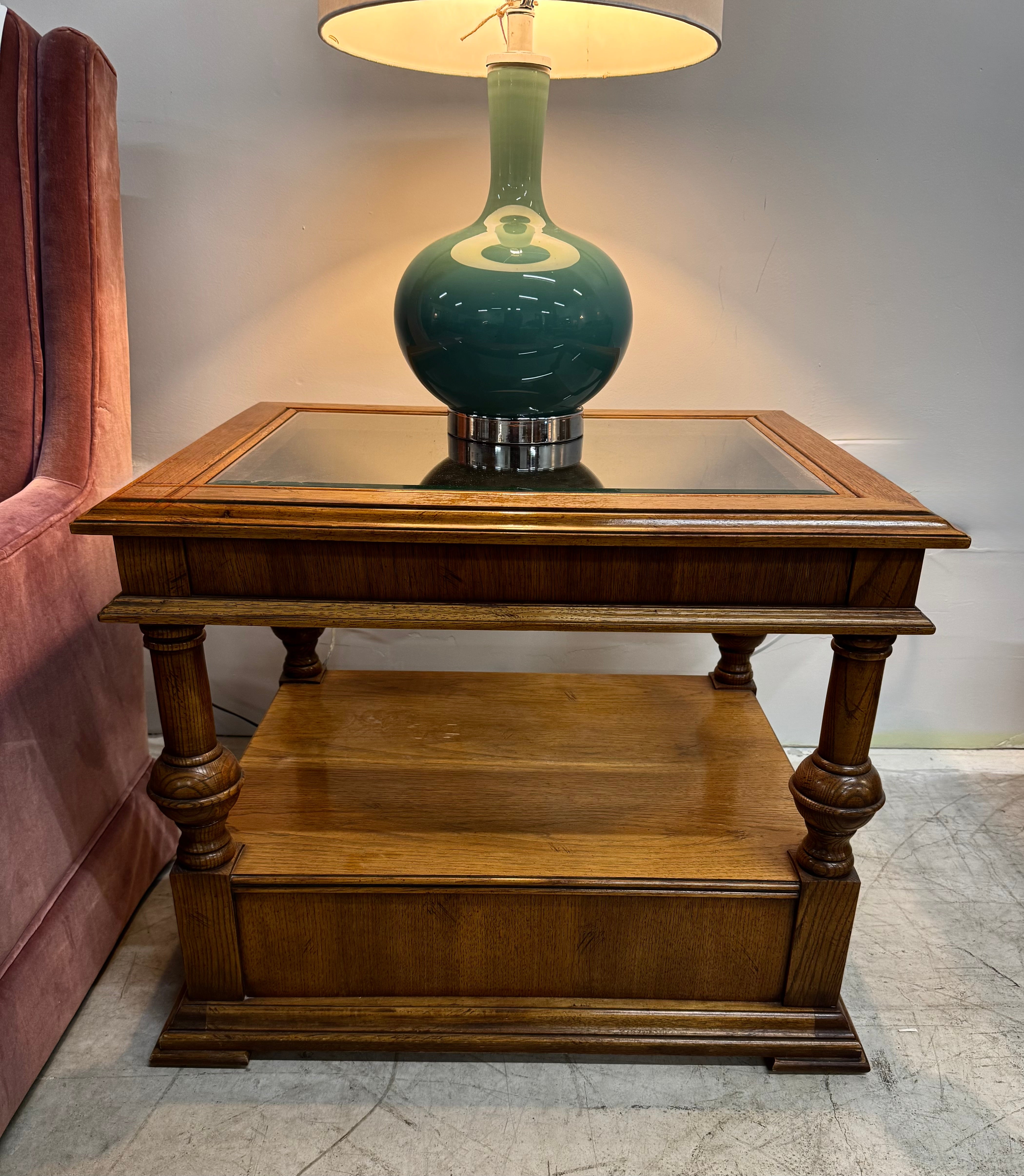 SKLAR PEPPLER Oak Side Table