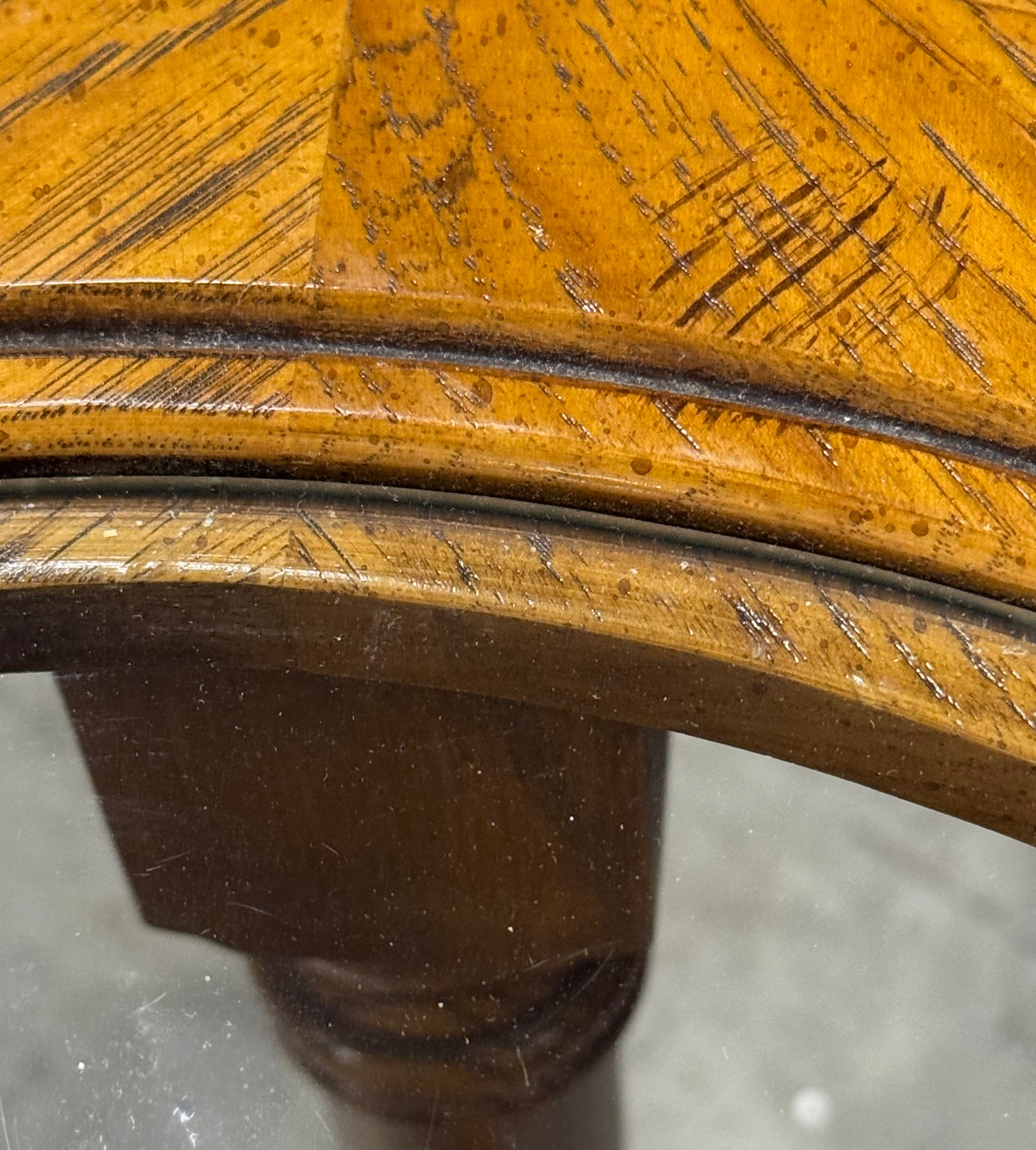 SKLAR PEPPLER Round Oak Side Table