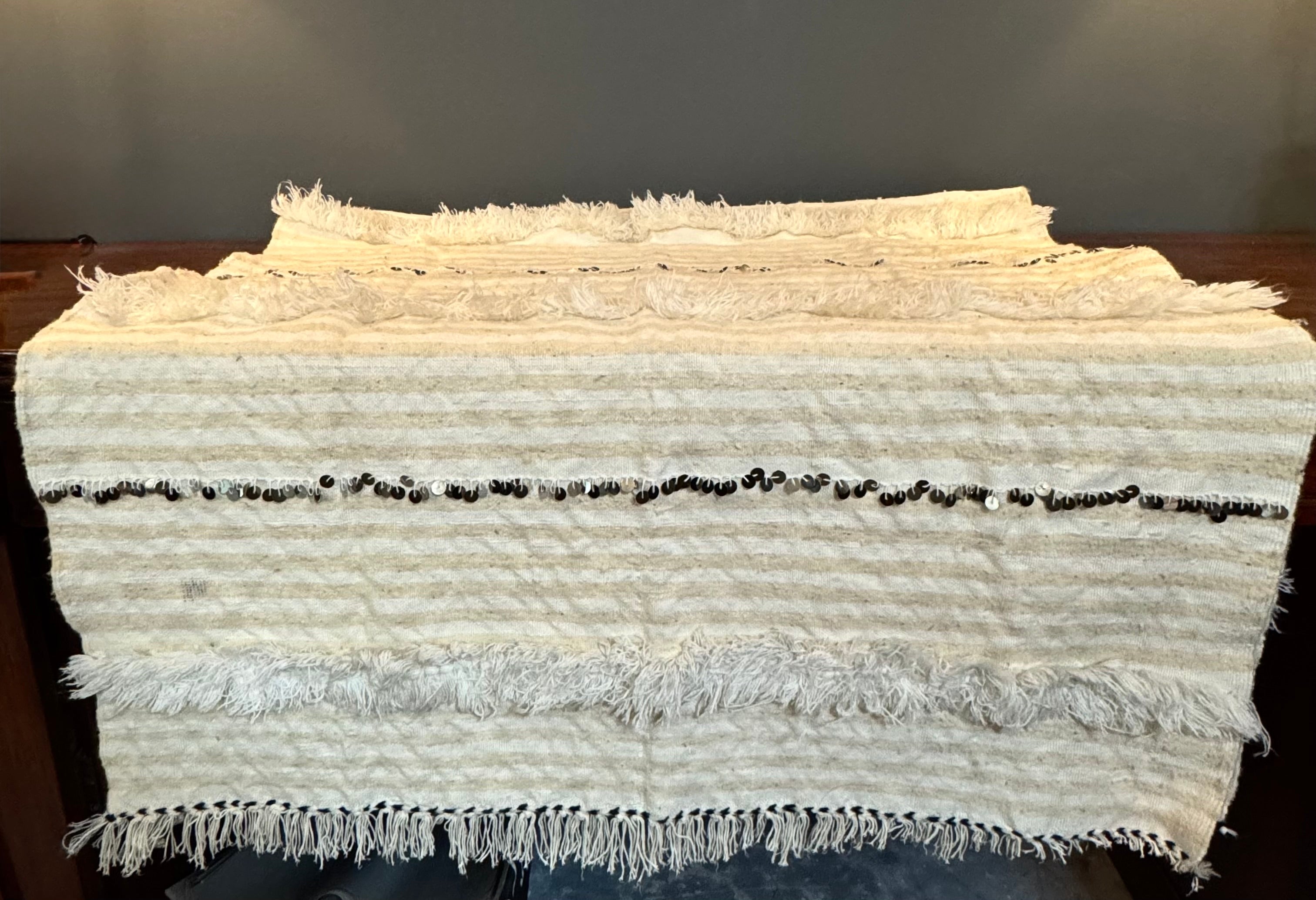 Moroccan 41" x 88" Wedding Blanket