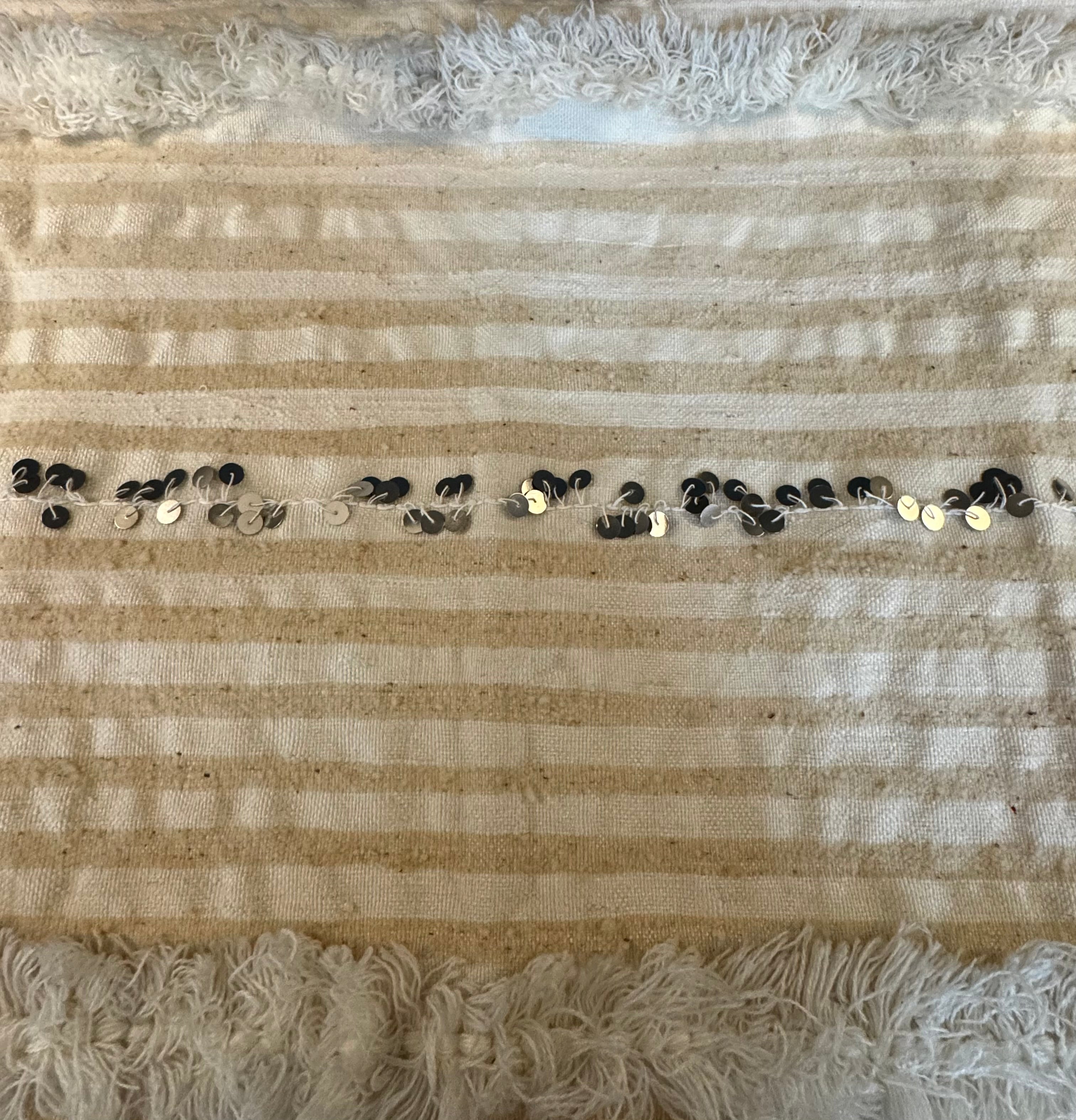 Moroccan 41" x 88" Wedding Blanket