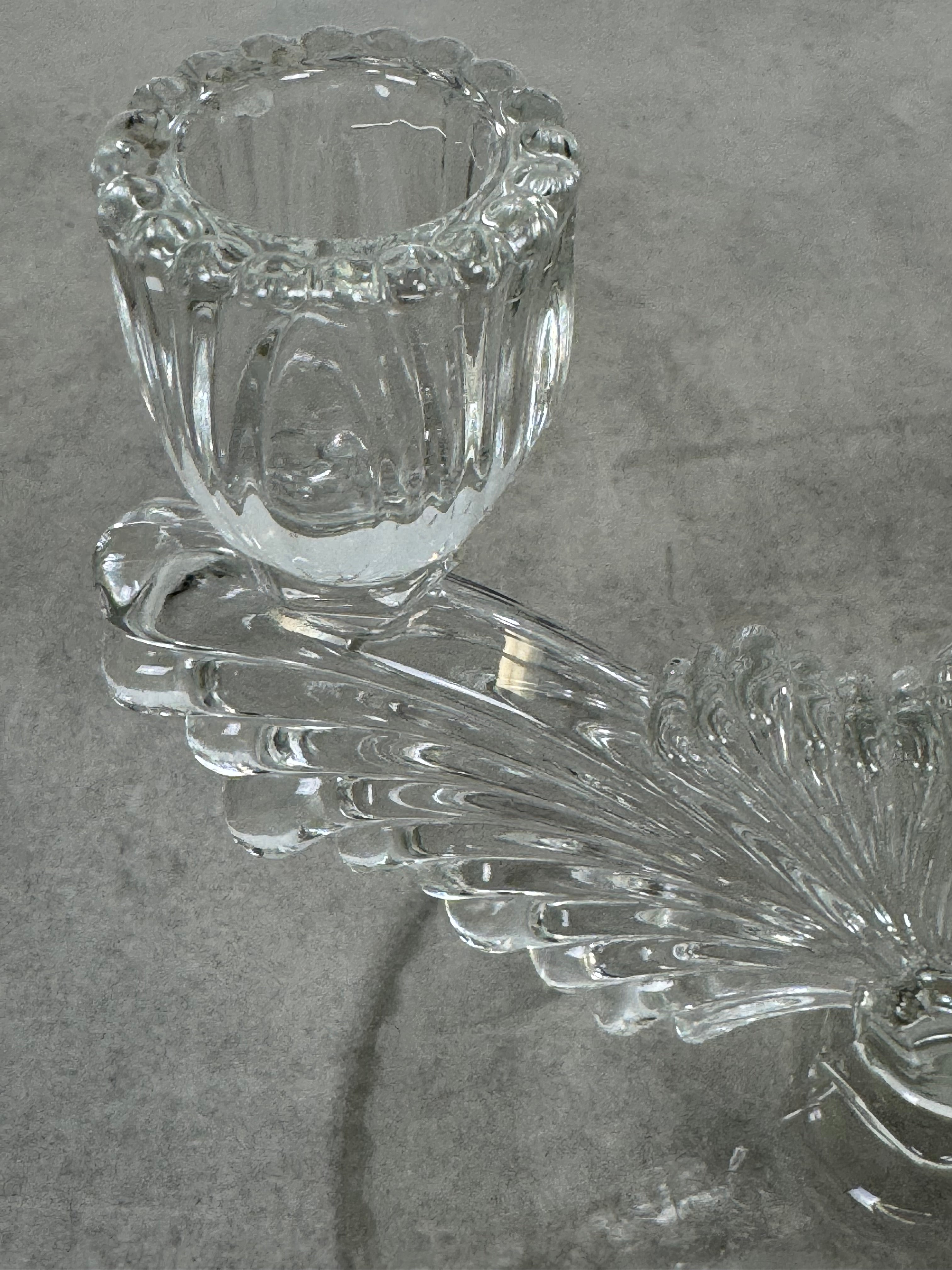 Tiffin Franciscan Glass Candle Holder