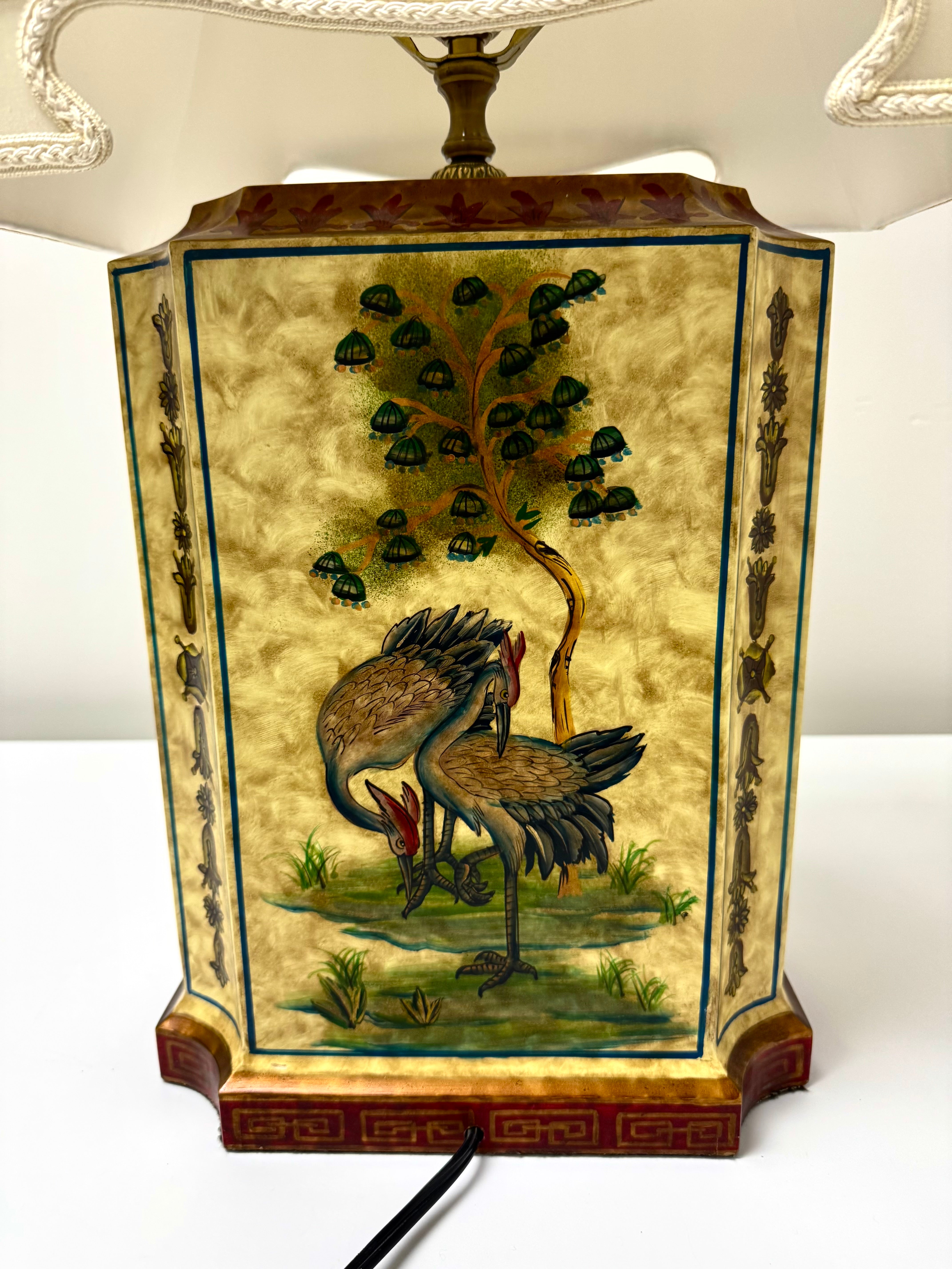 Vintage WILDWOOD Chinoiserie Lamp