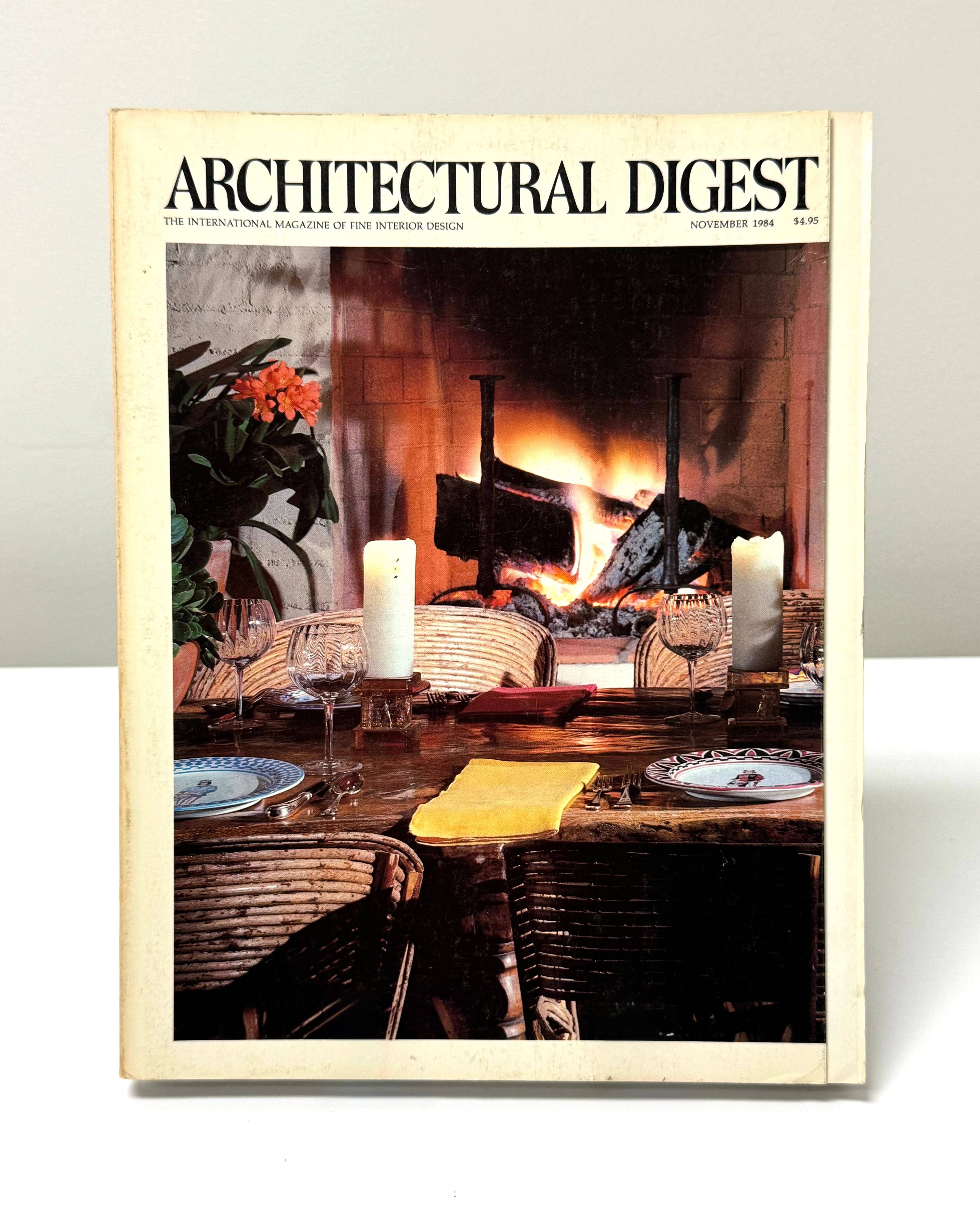 Vintage ARCHITECTURAL DIGEST November 1984
