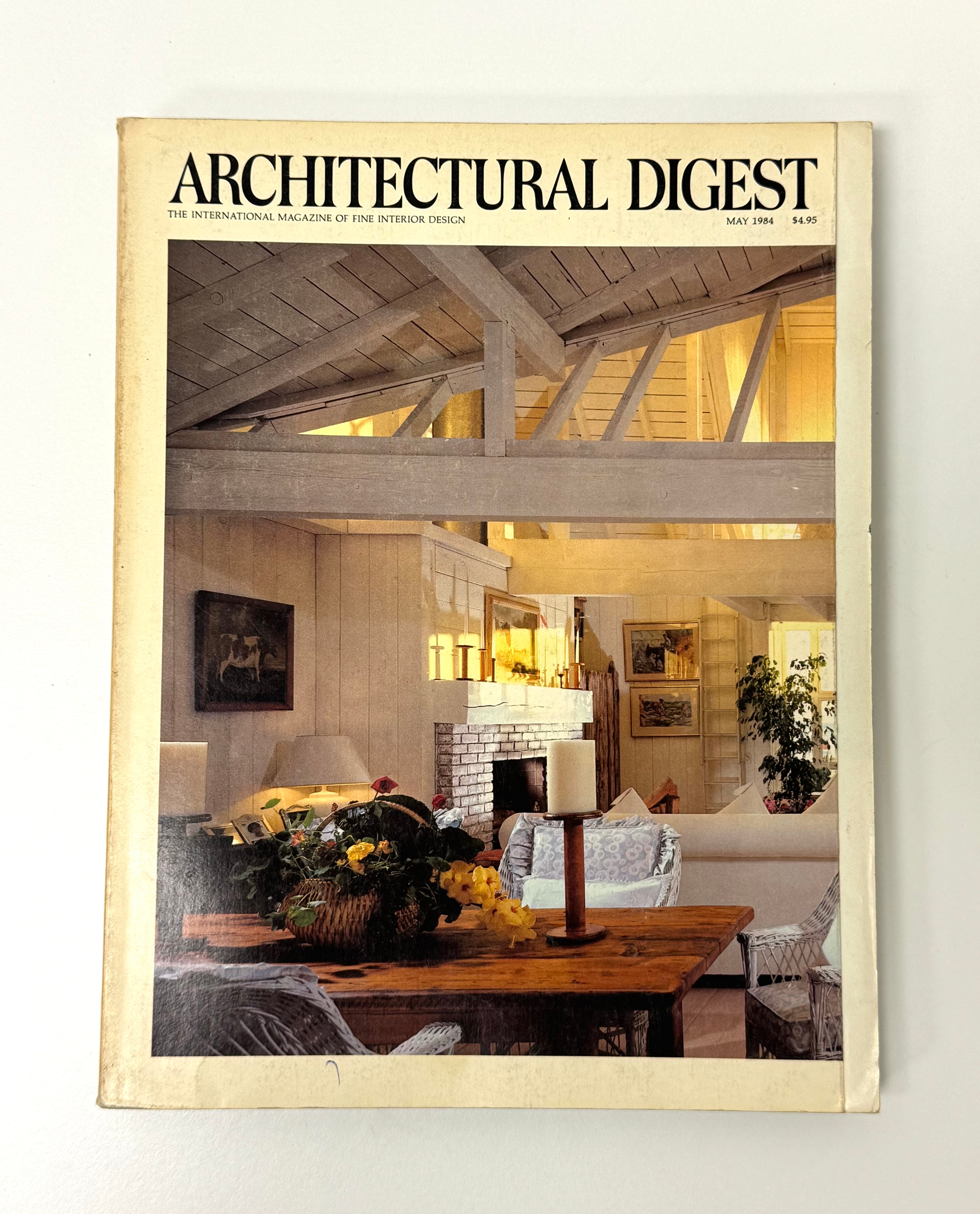 Vintage ARCHITECTURAL DIGEST May 1984