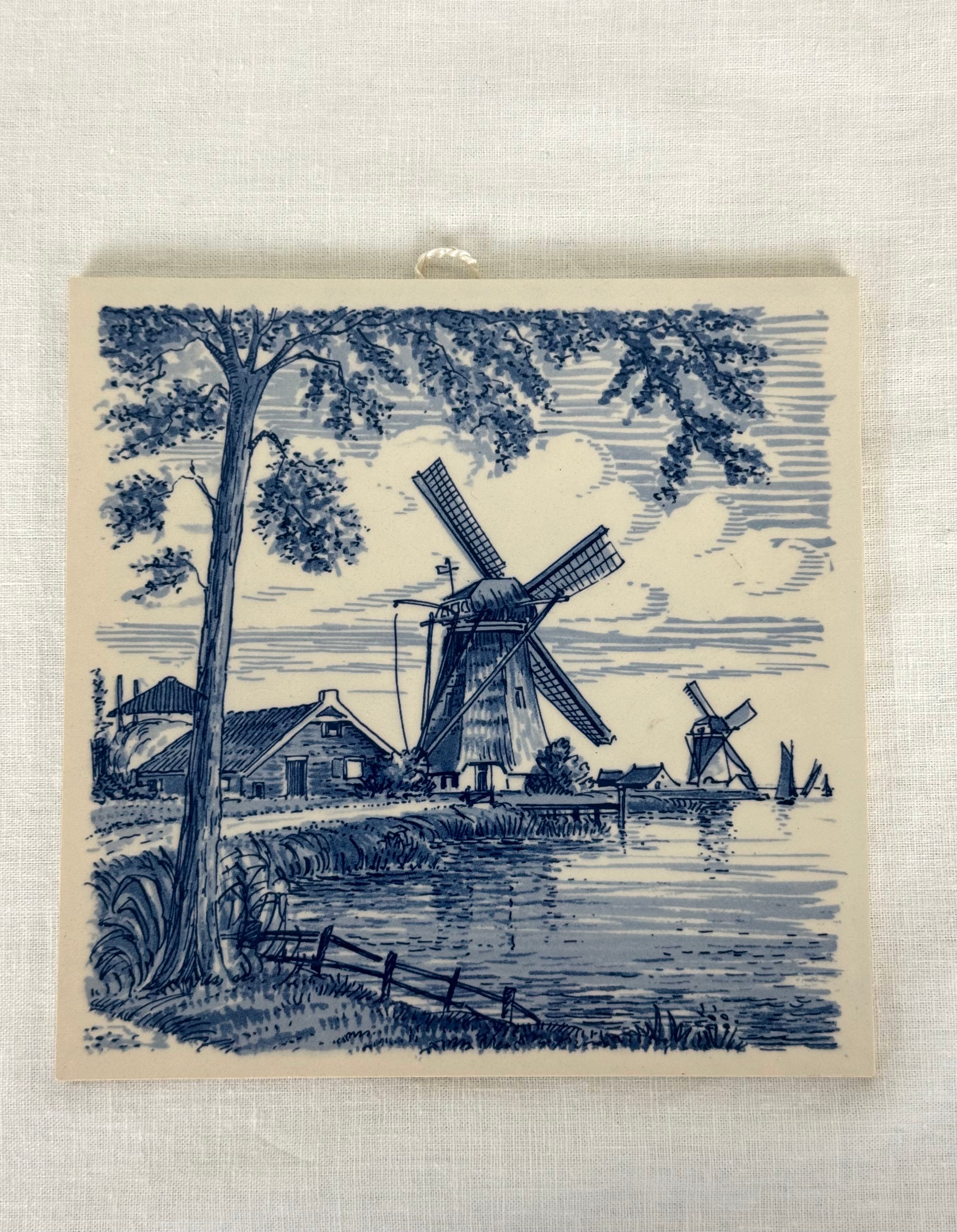 DELFT 6" Tile Trivet