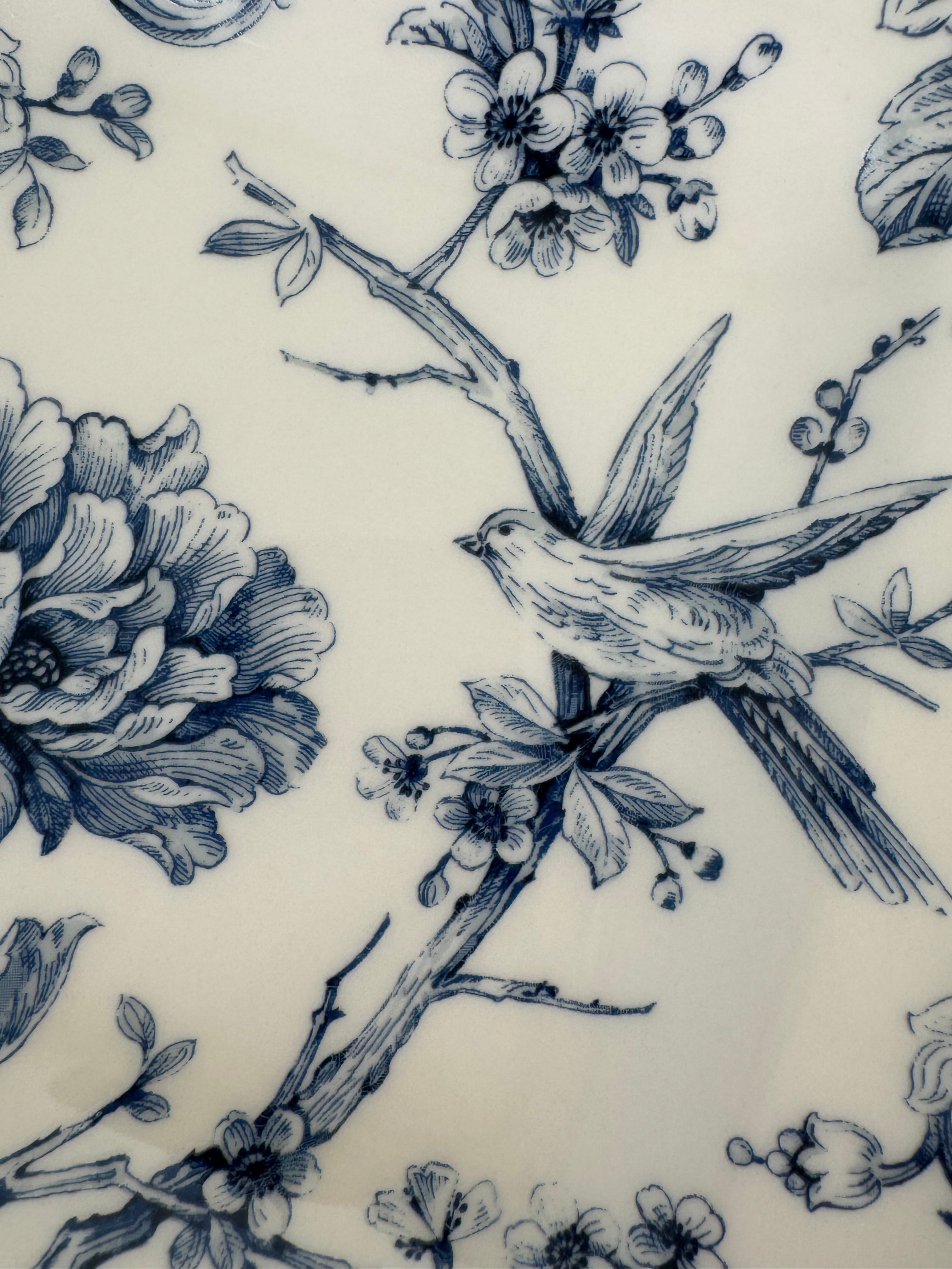 'Adelaide Blue' Bowl and Plate Set