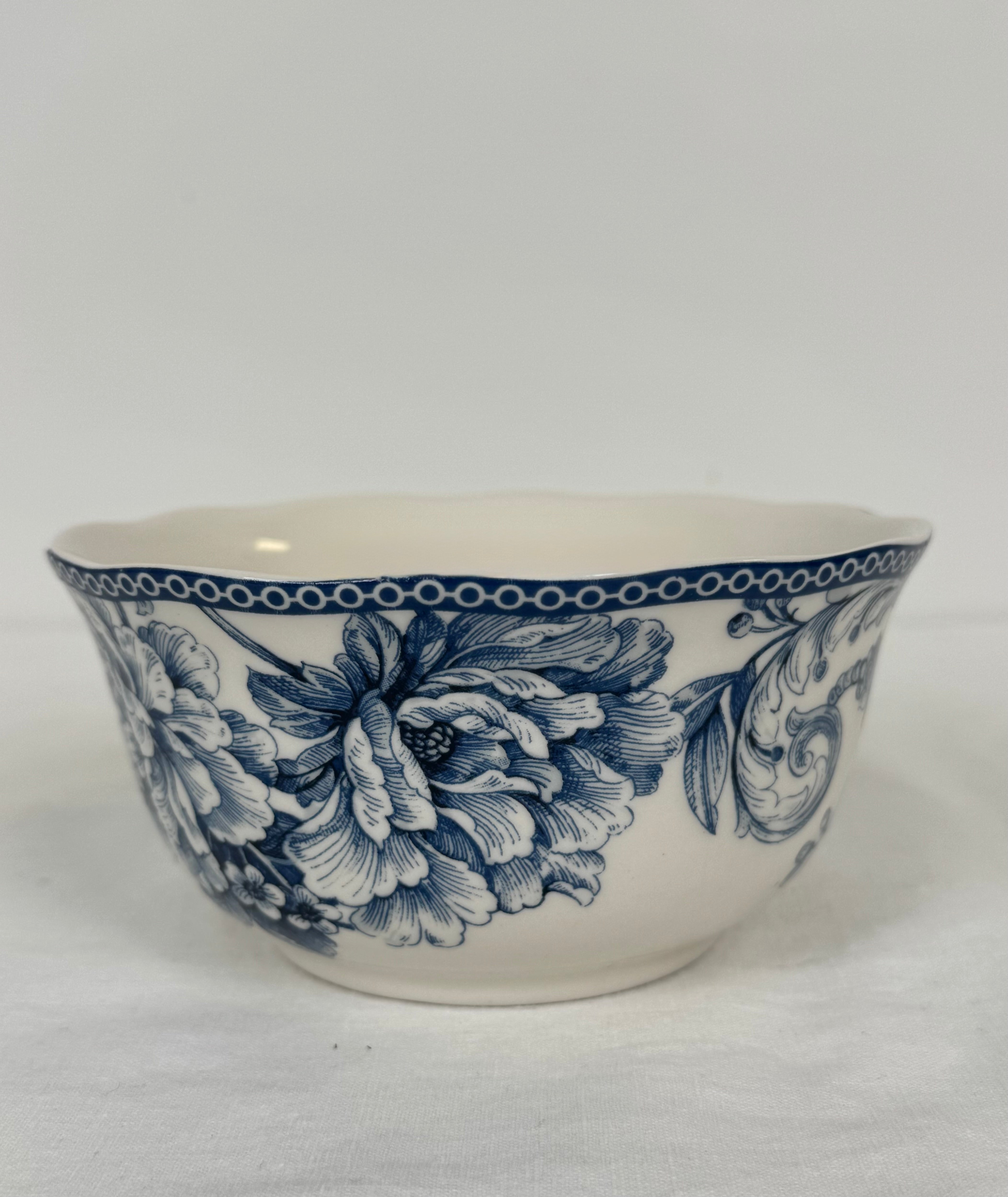 'Adelaide Blue' Bowl and Plate Set