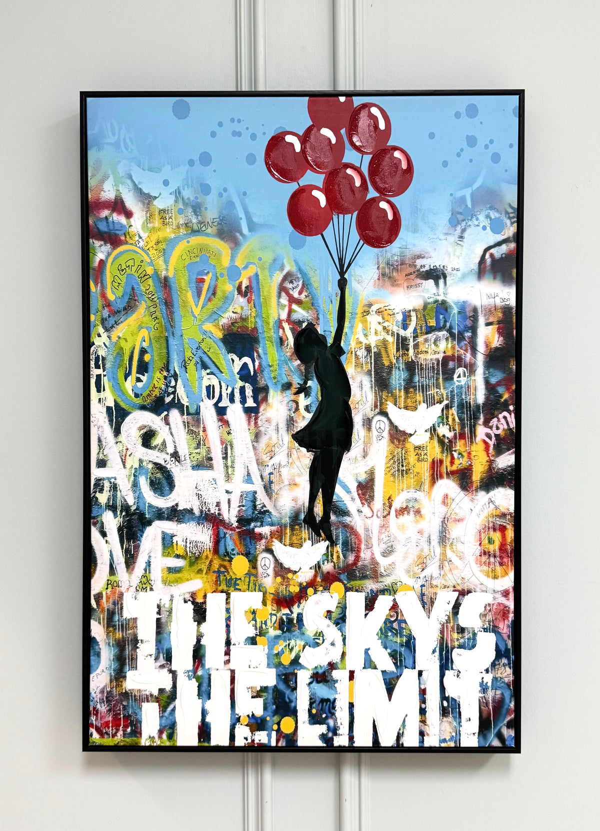 'The Sky's the Limit' Canvas Art