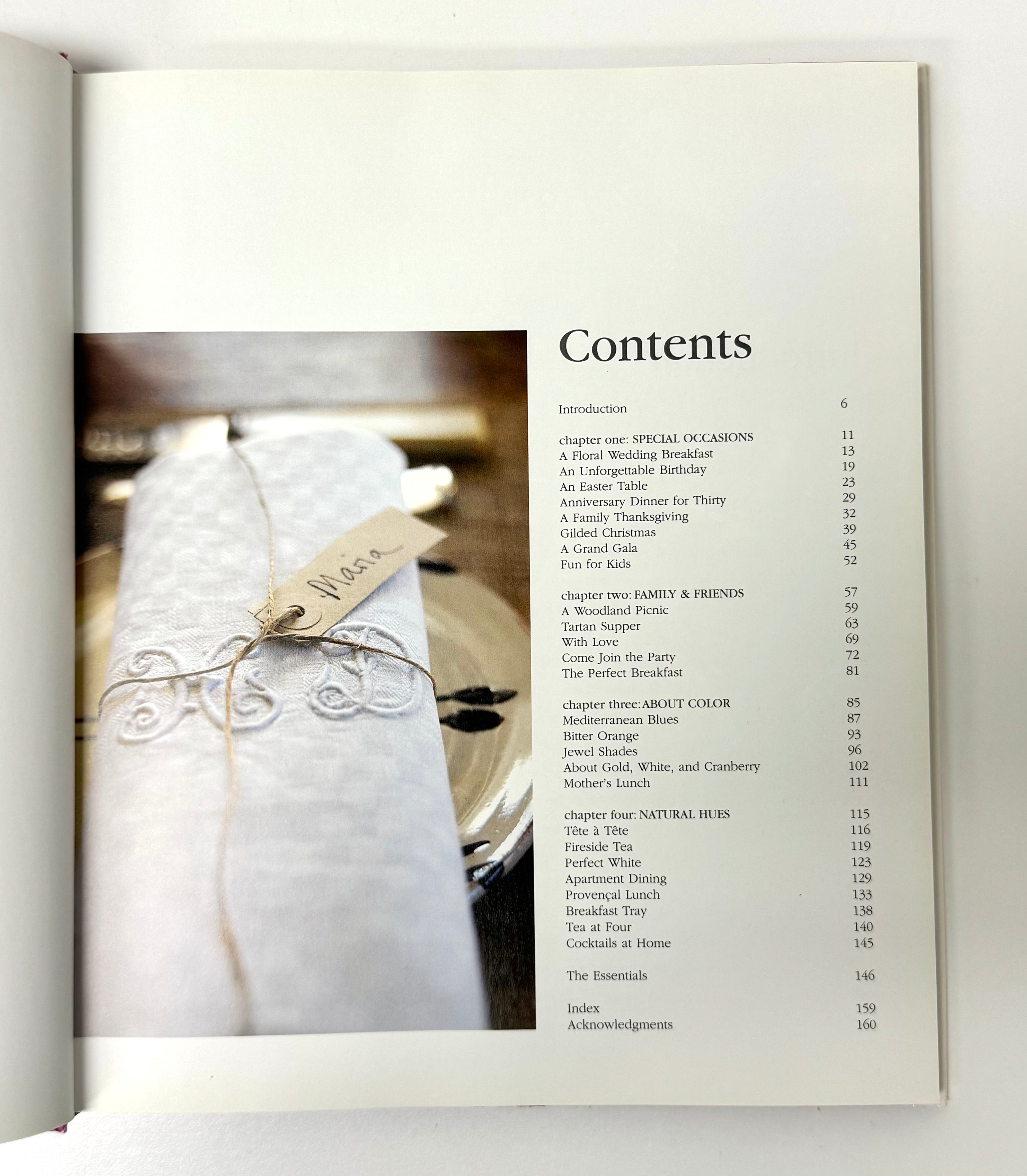 'Perfect Tables' Hardcover