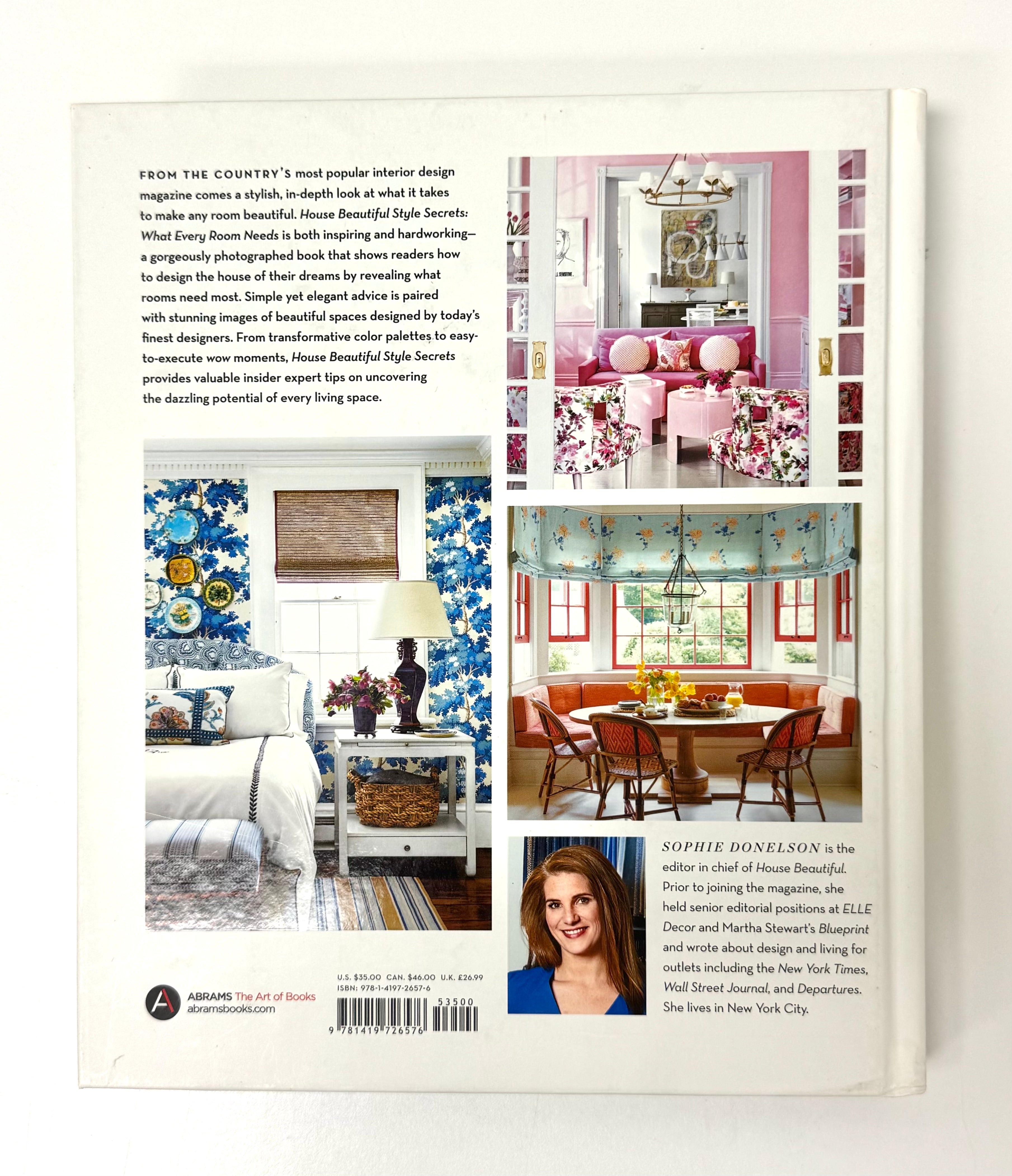 'House Beautiful Style Secrets' Hardcover