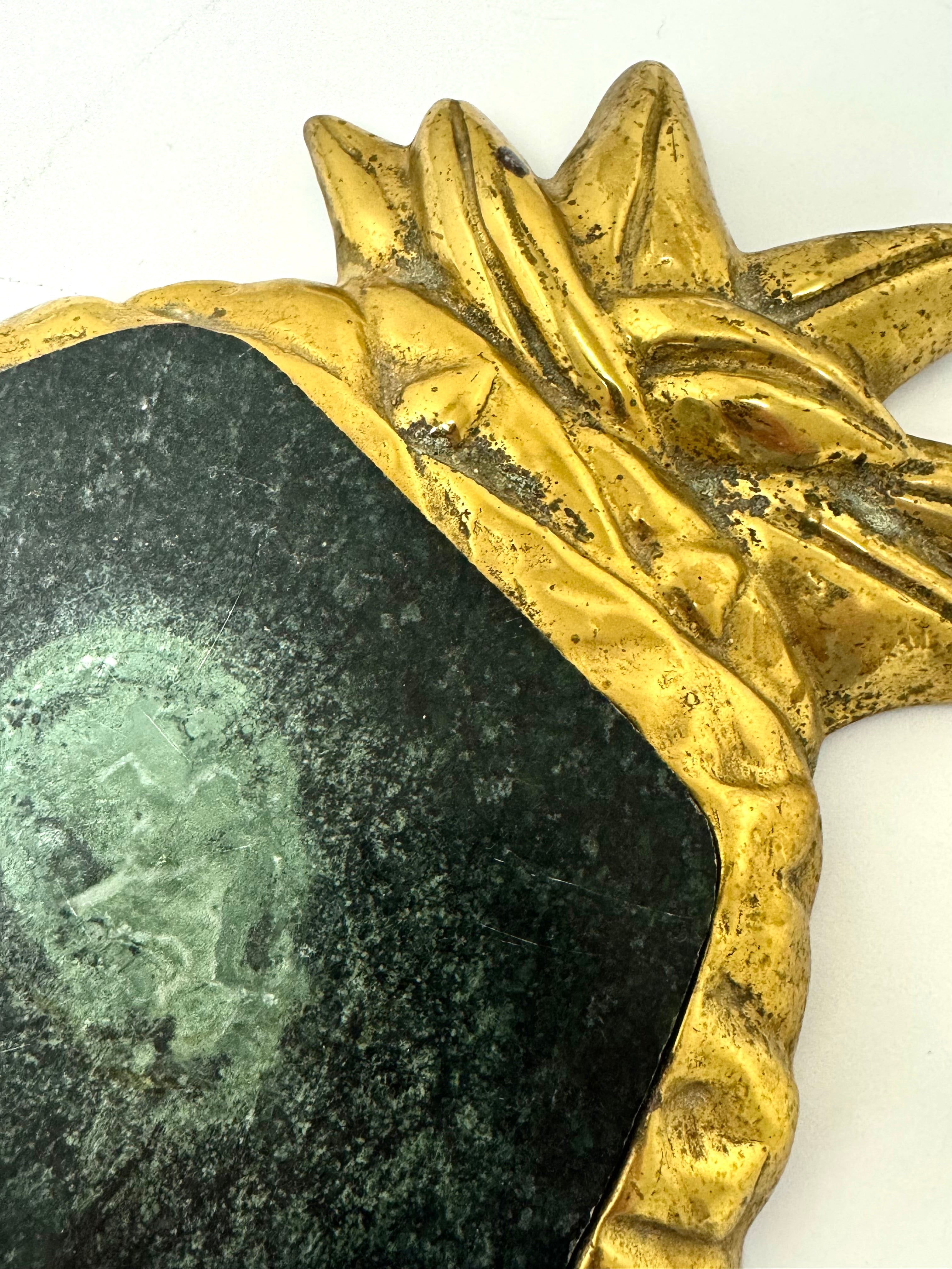 Vintage Brass Pineapple Tray