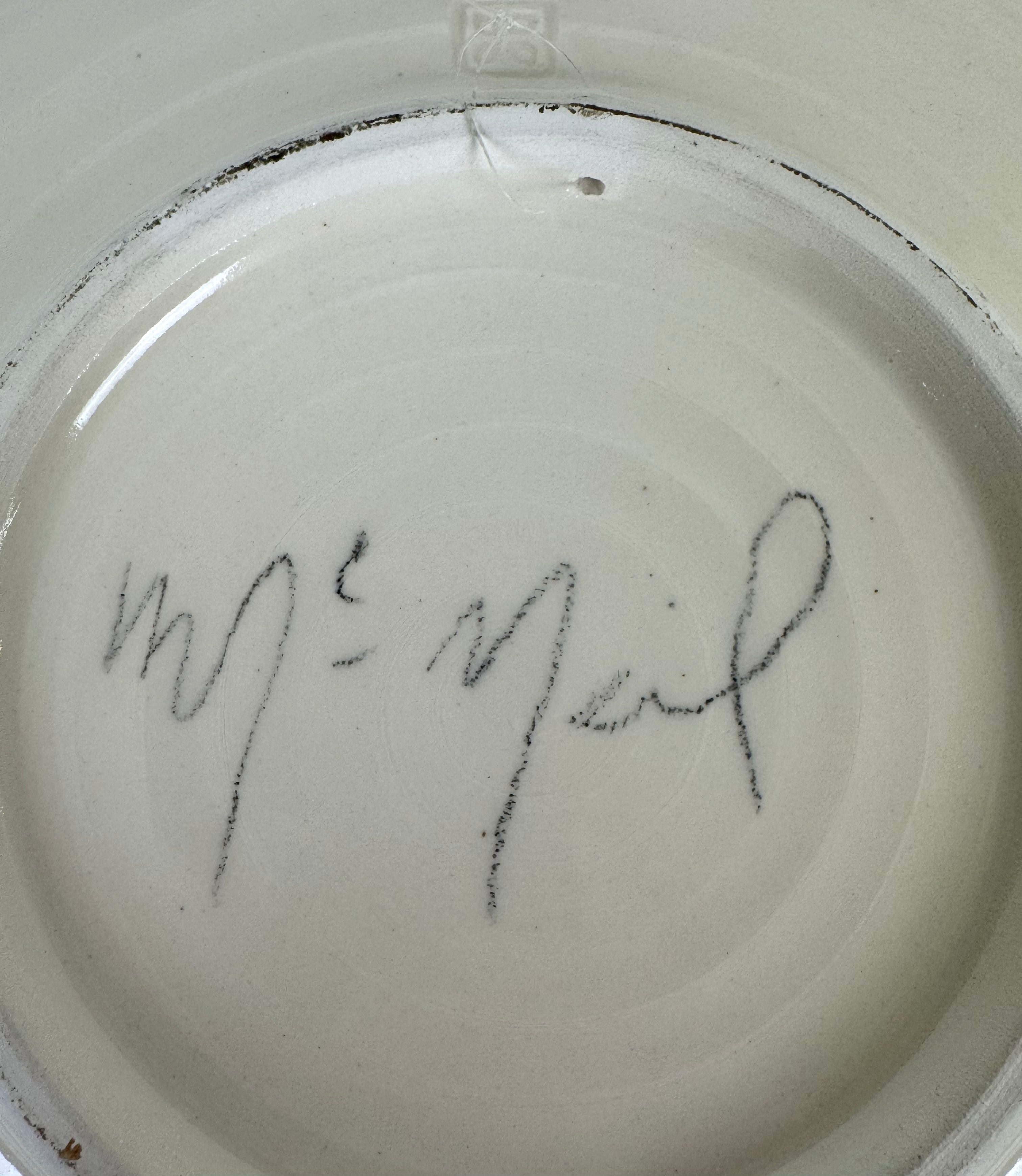 Hand-painted Decorative Yellow Plate
