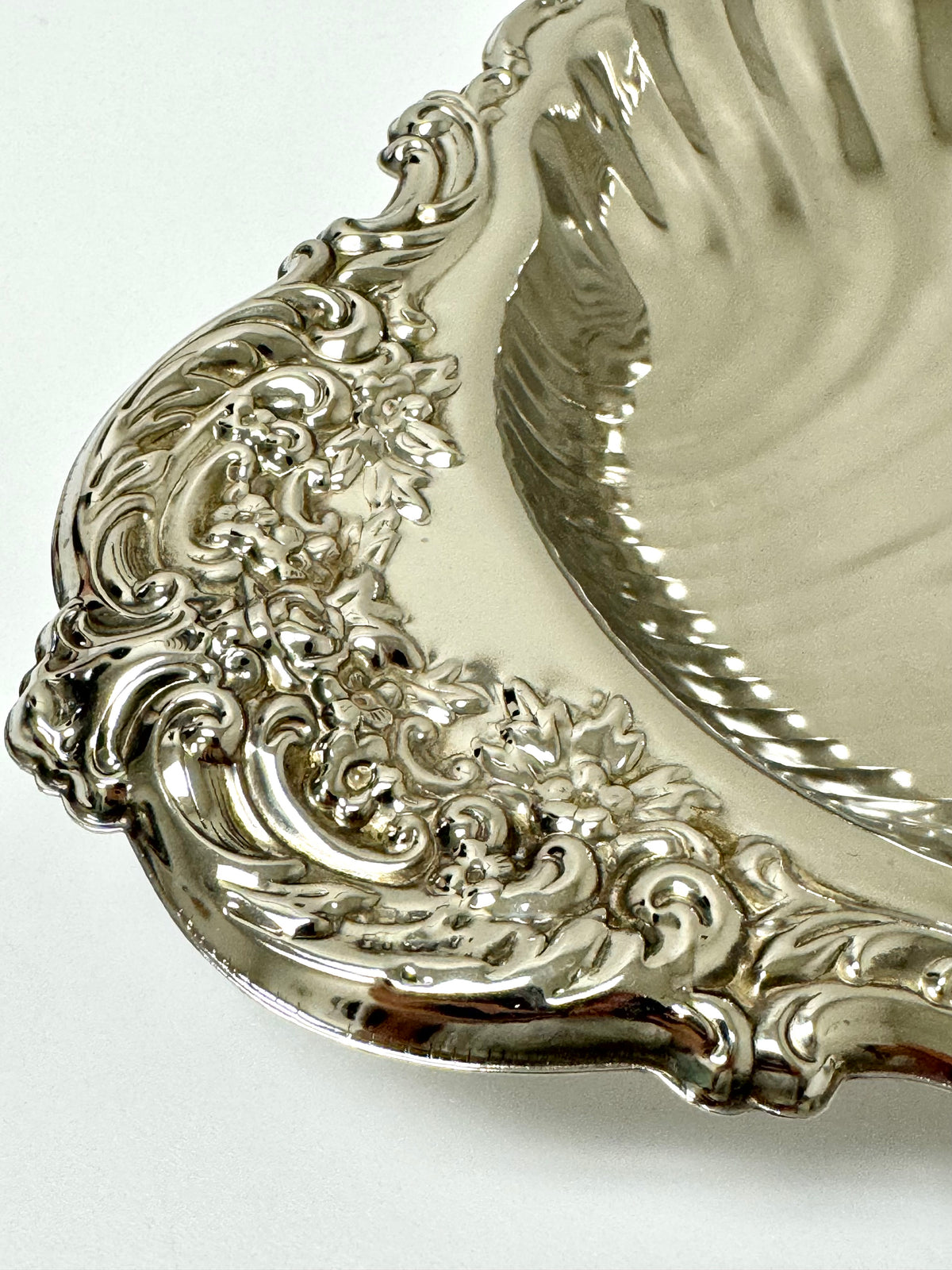 Vintage Silverplate Shell Bowl