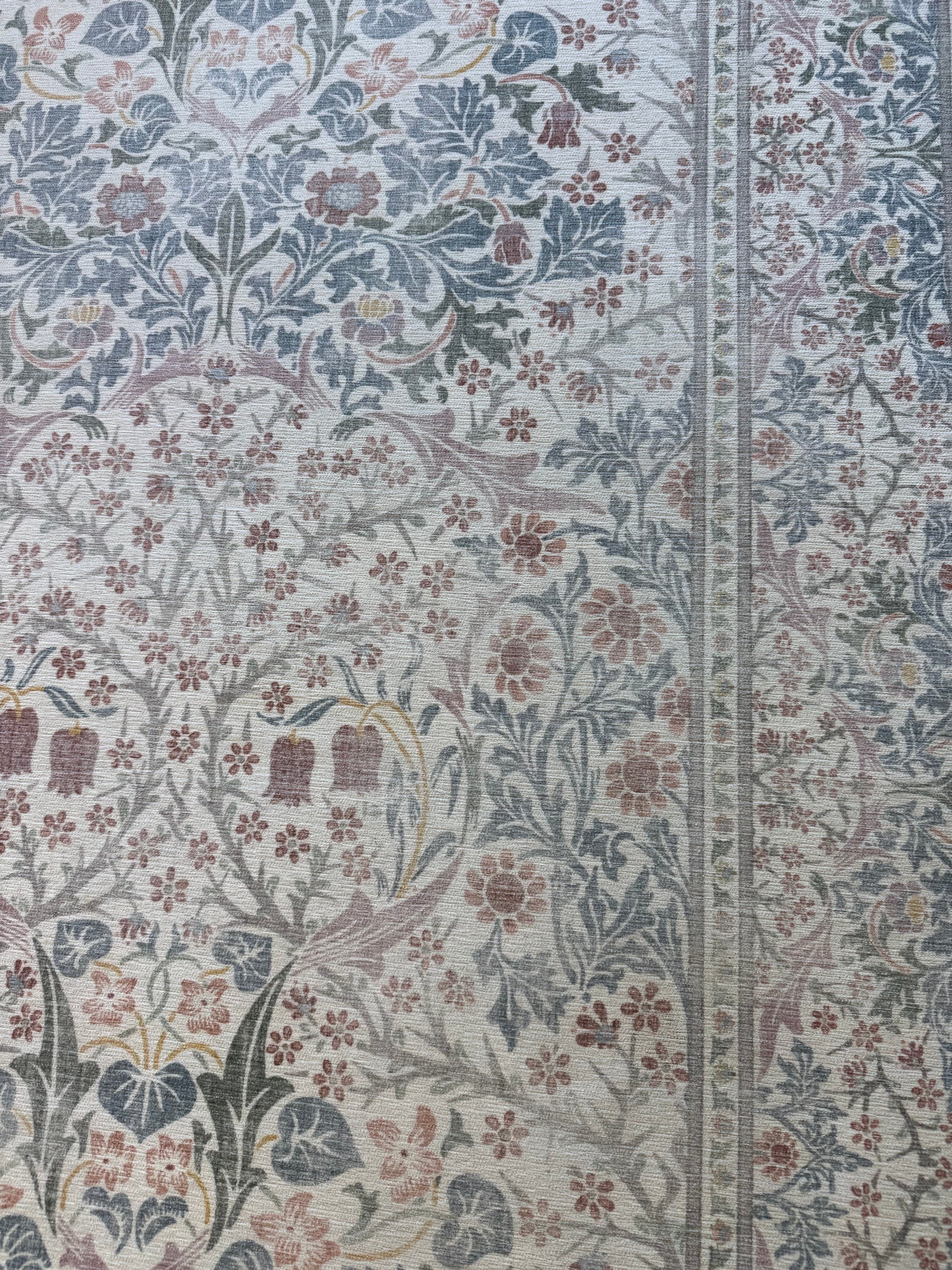 RUGGABLE 'Blackthorn Ivory' 8' x 10' Washable Rug