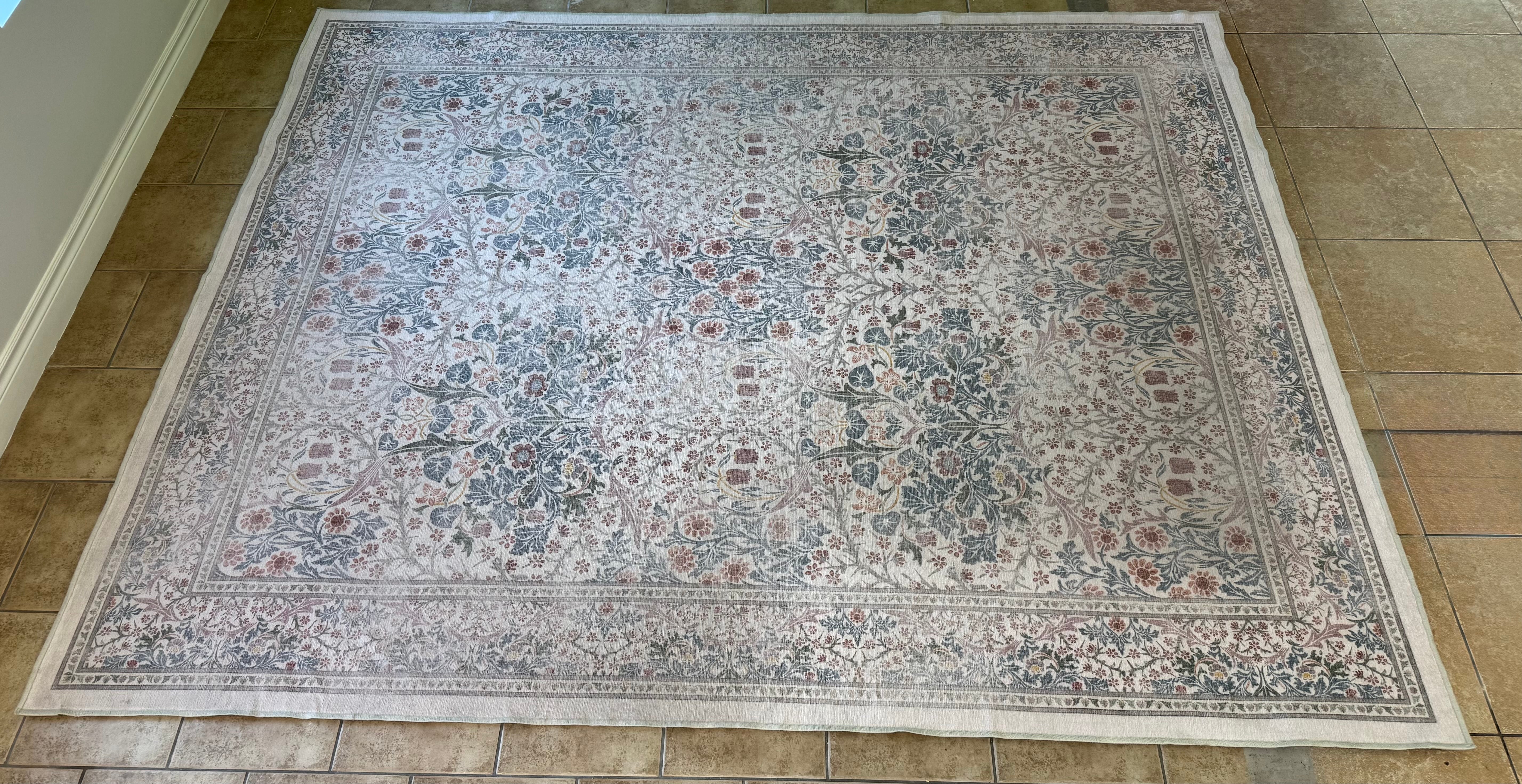 RUGGABLE 'Blackthorn Ivory' 8' x 10' Washable Rug