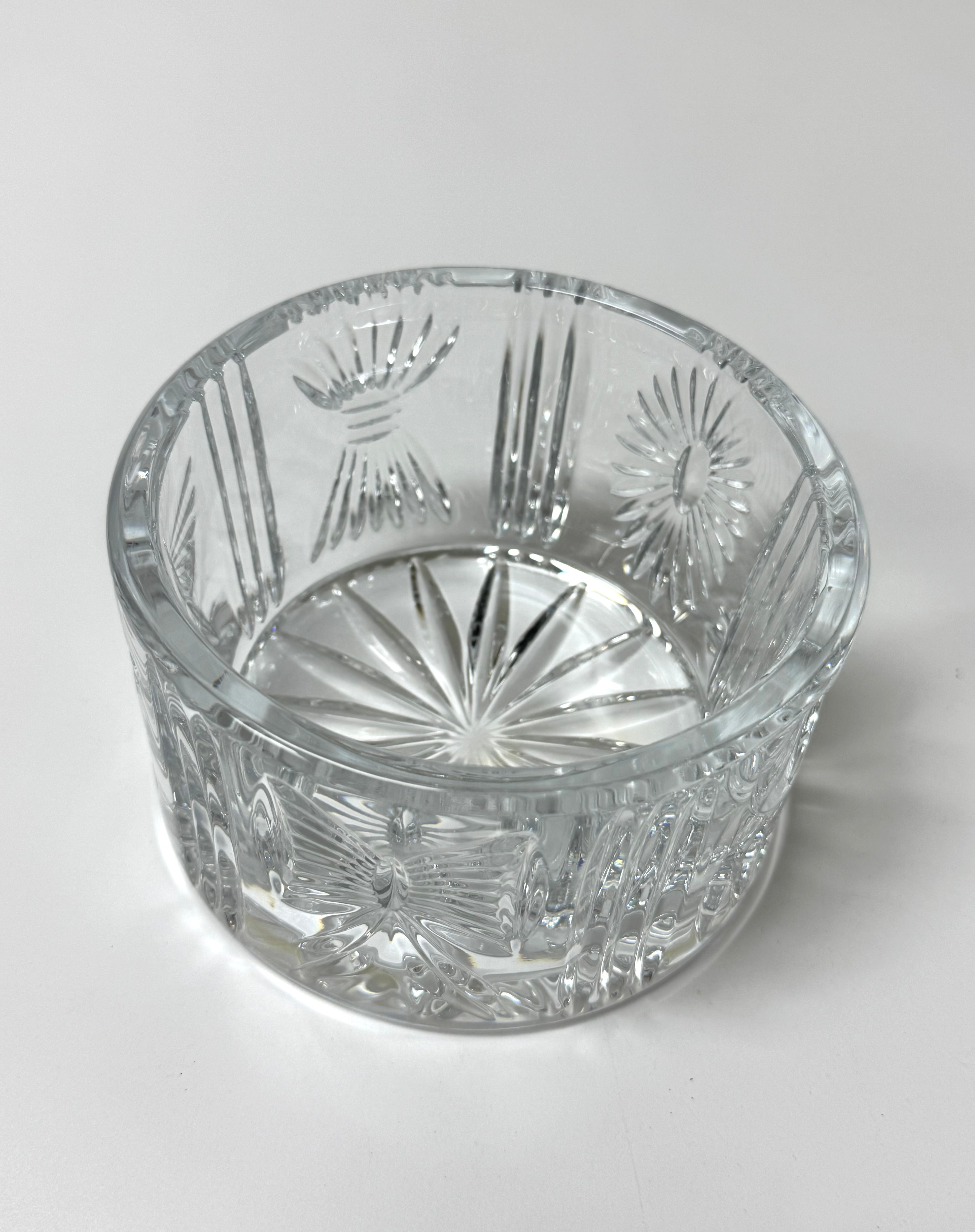 WATERFORD 'Millenium' Crystal Champagne Bottle Coaster
