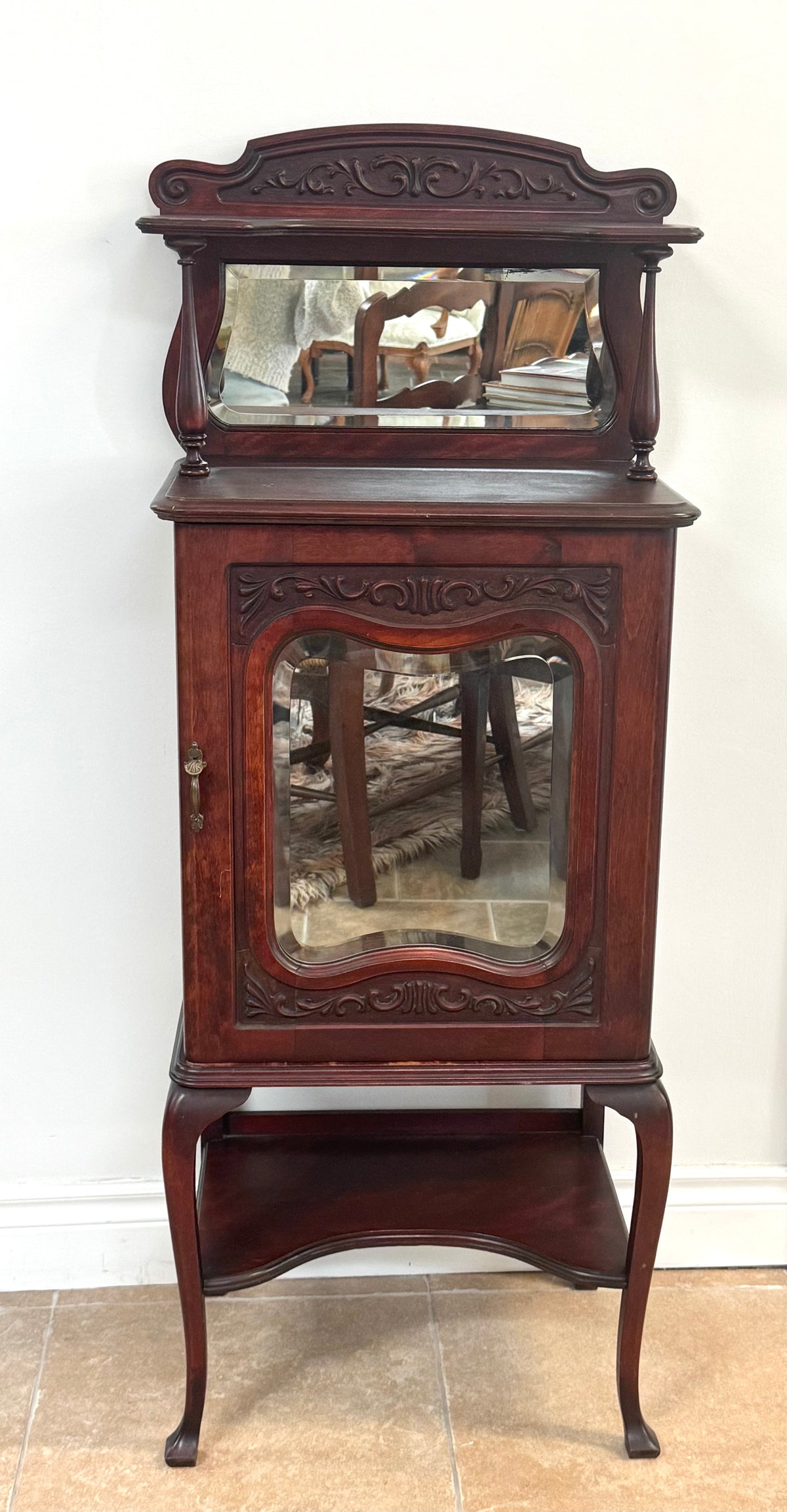 Antique Sheet Music Cabinet