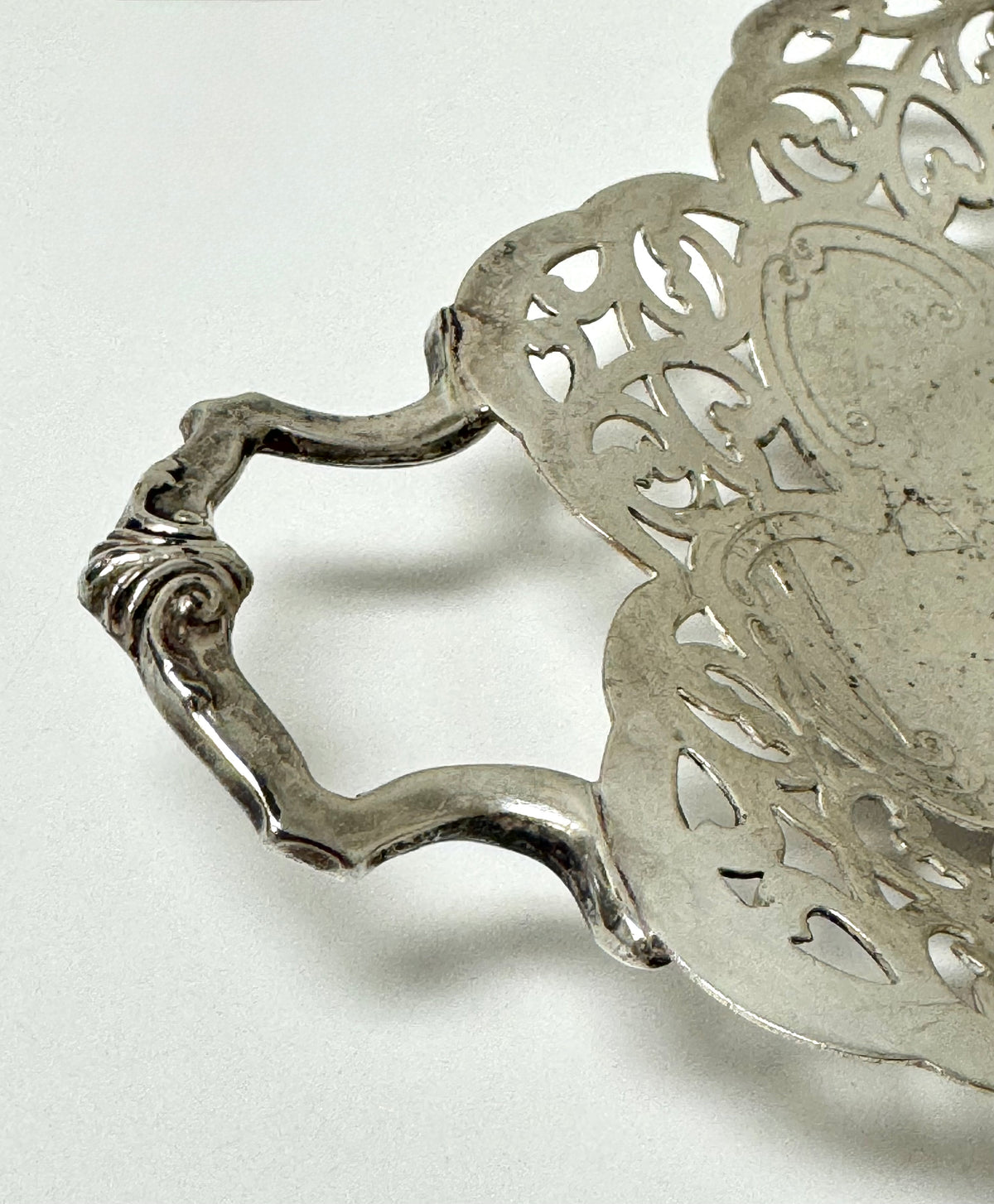 Vintage Silverplate Reticulated Dish